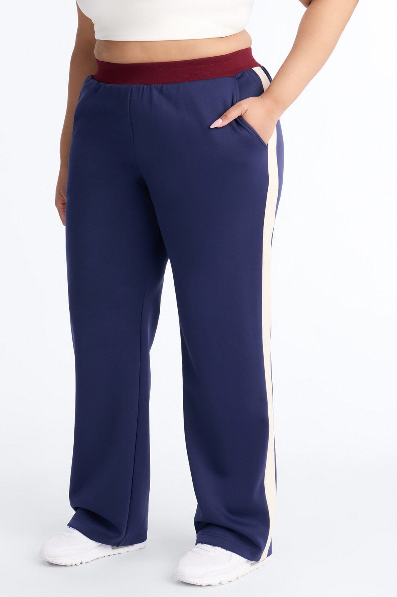 Power Trip Scuba Straight Leg Pant - Navy/combo