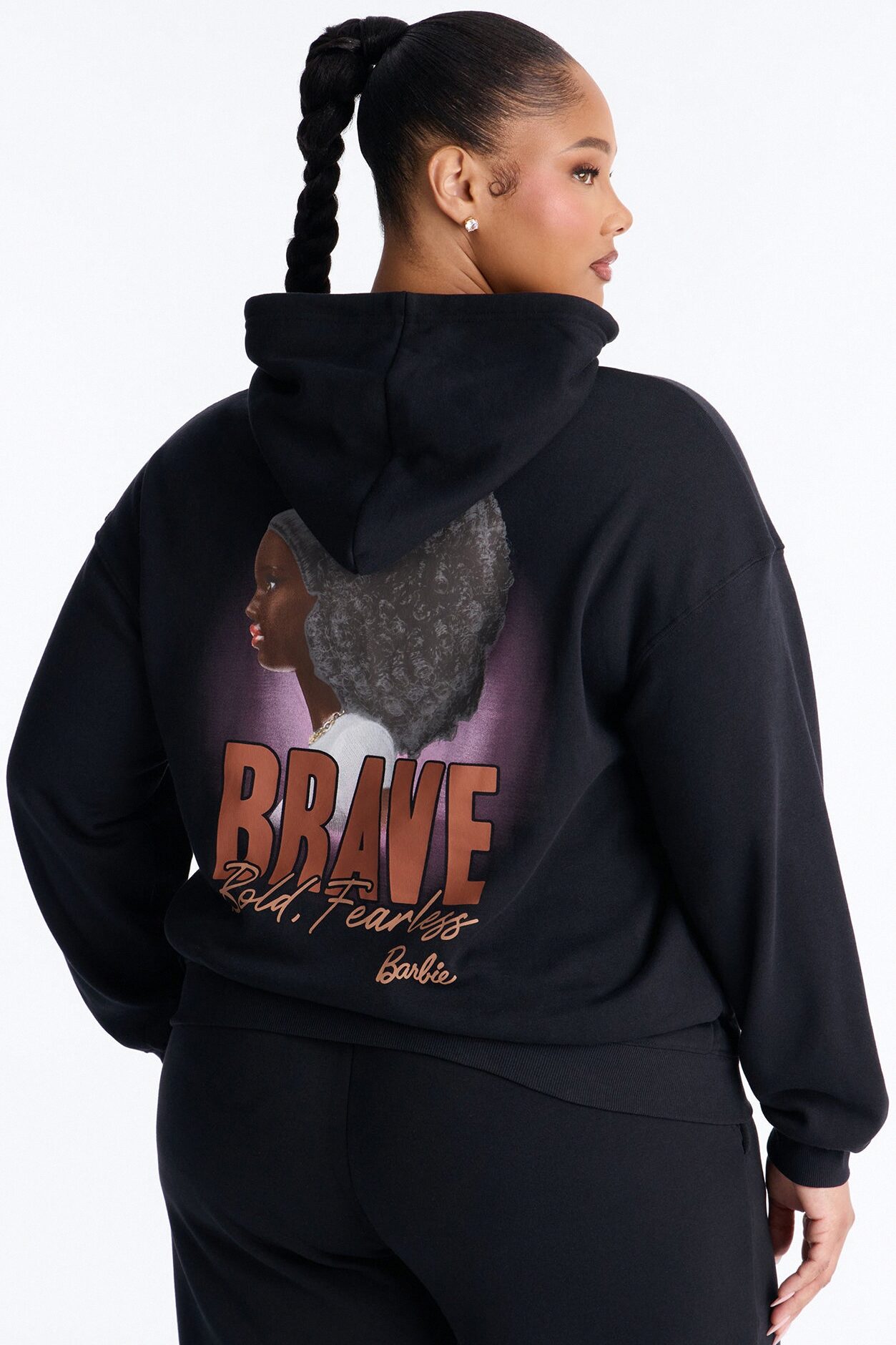 Barbie BHM Proud To Be Me Hoodie - Black