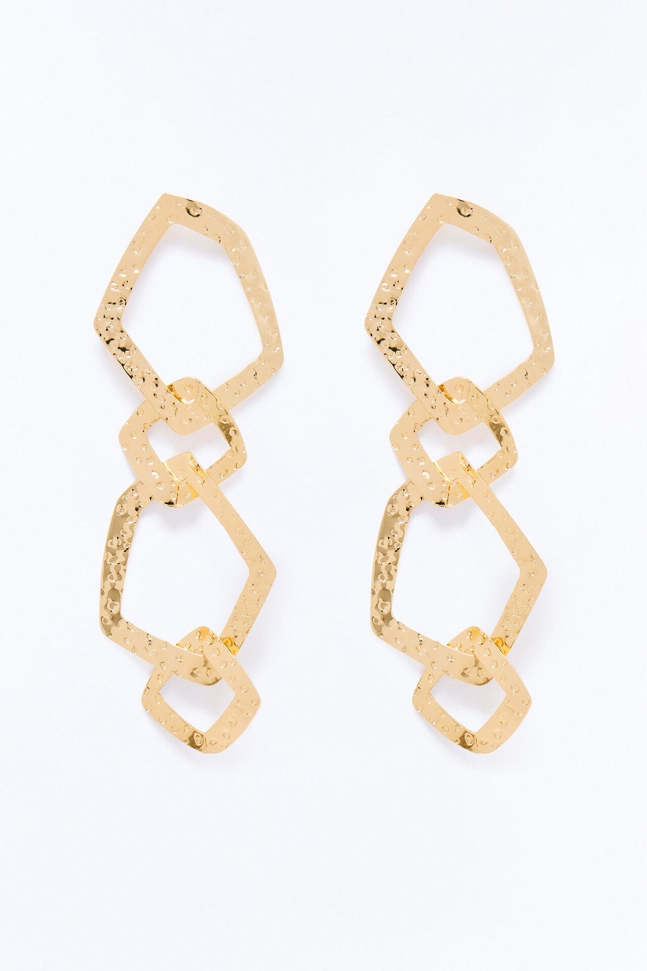 Zia Drop Earrings - Gold