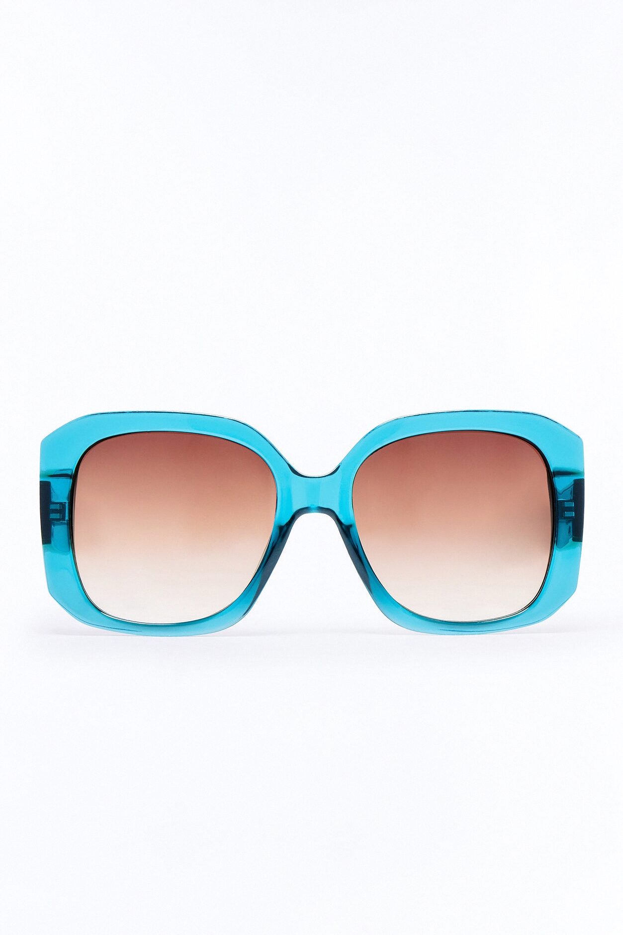 Don't Care Attitude Sunglasses - Blue