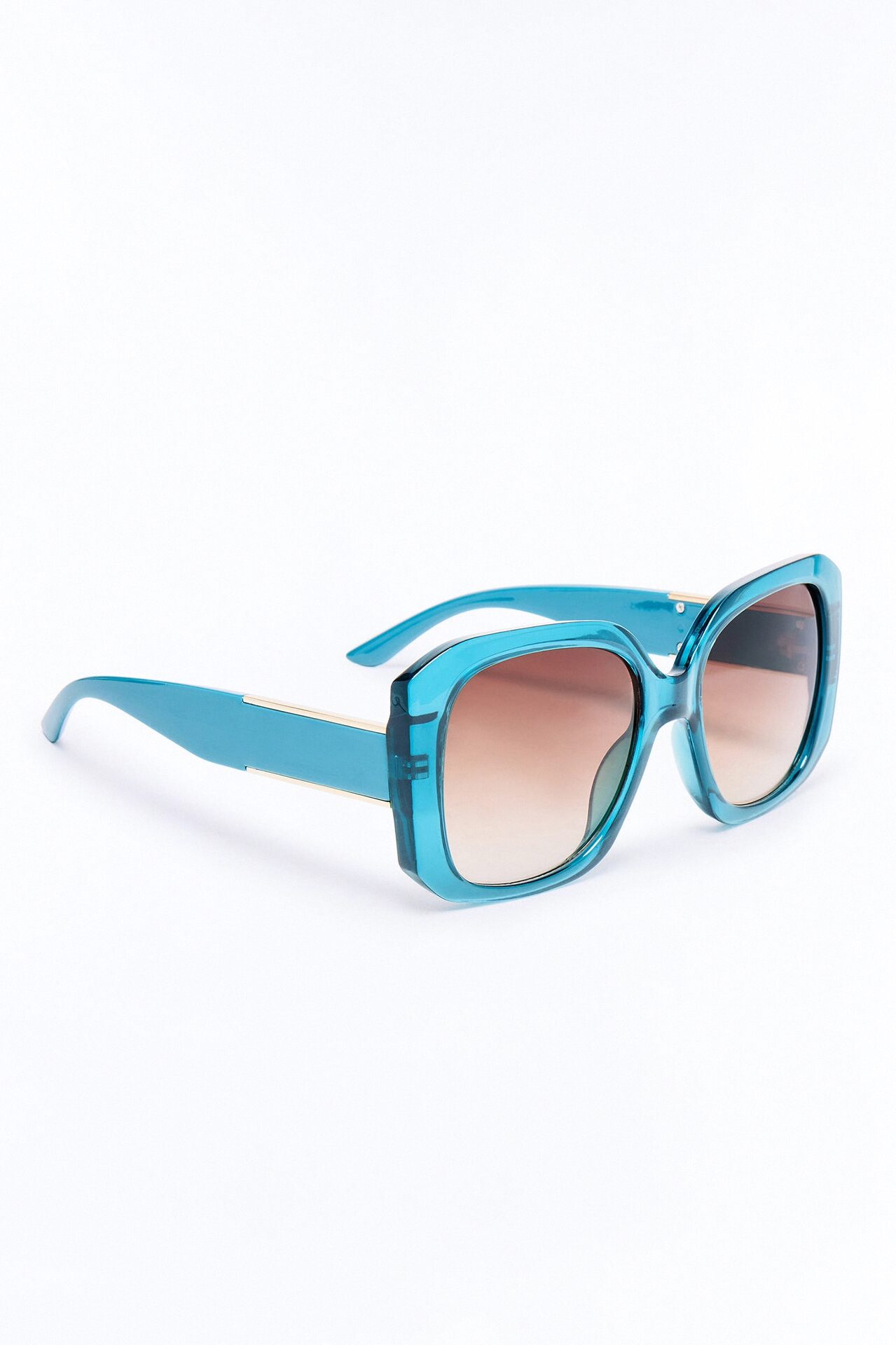 Don't Care Attitude Sunglasses - Blue