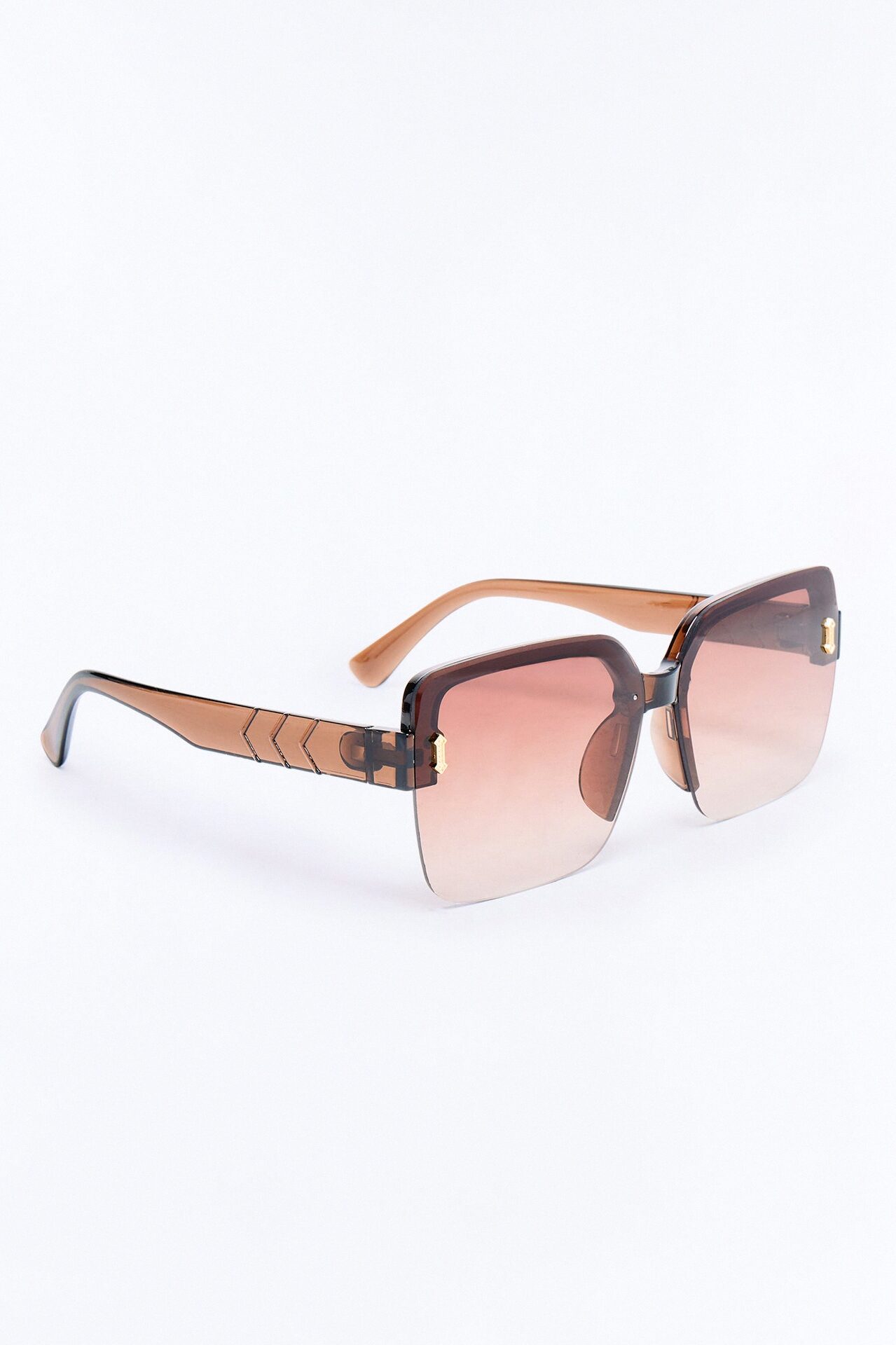 Wander Away Sunglasses - Brown
