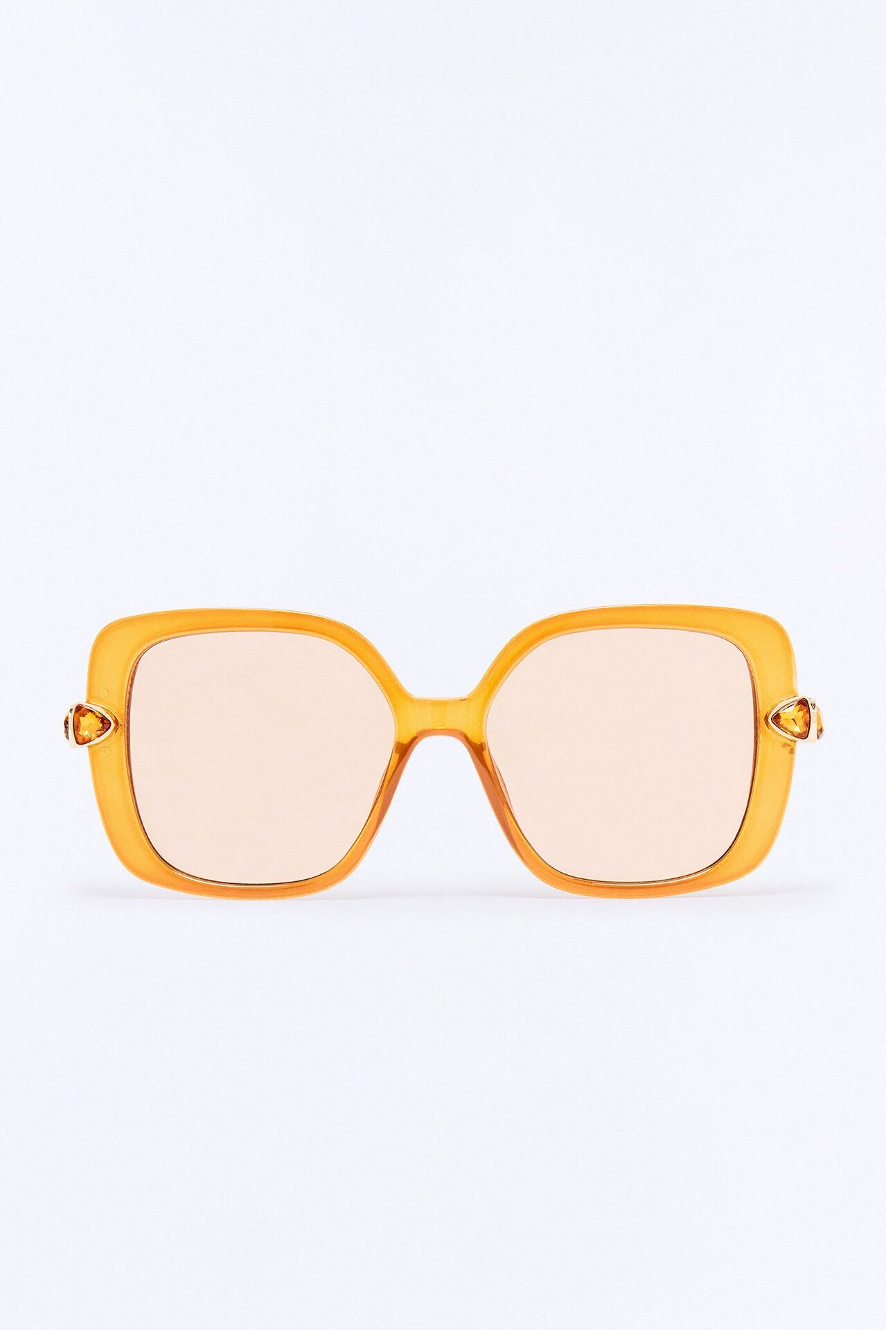 Sparkle In My Eye Sunglasses - Brown
