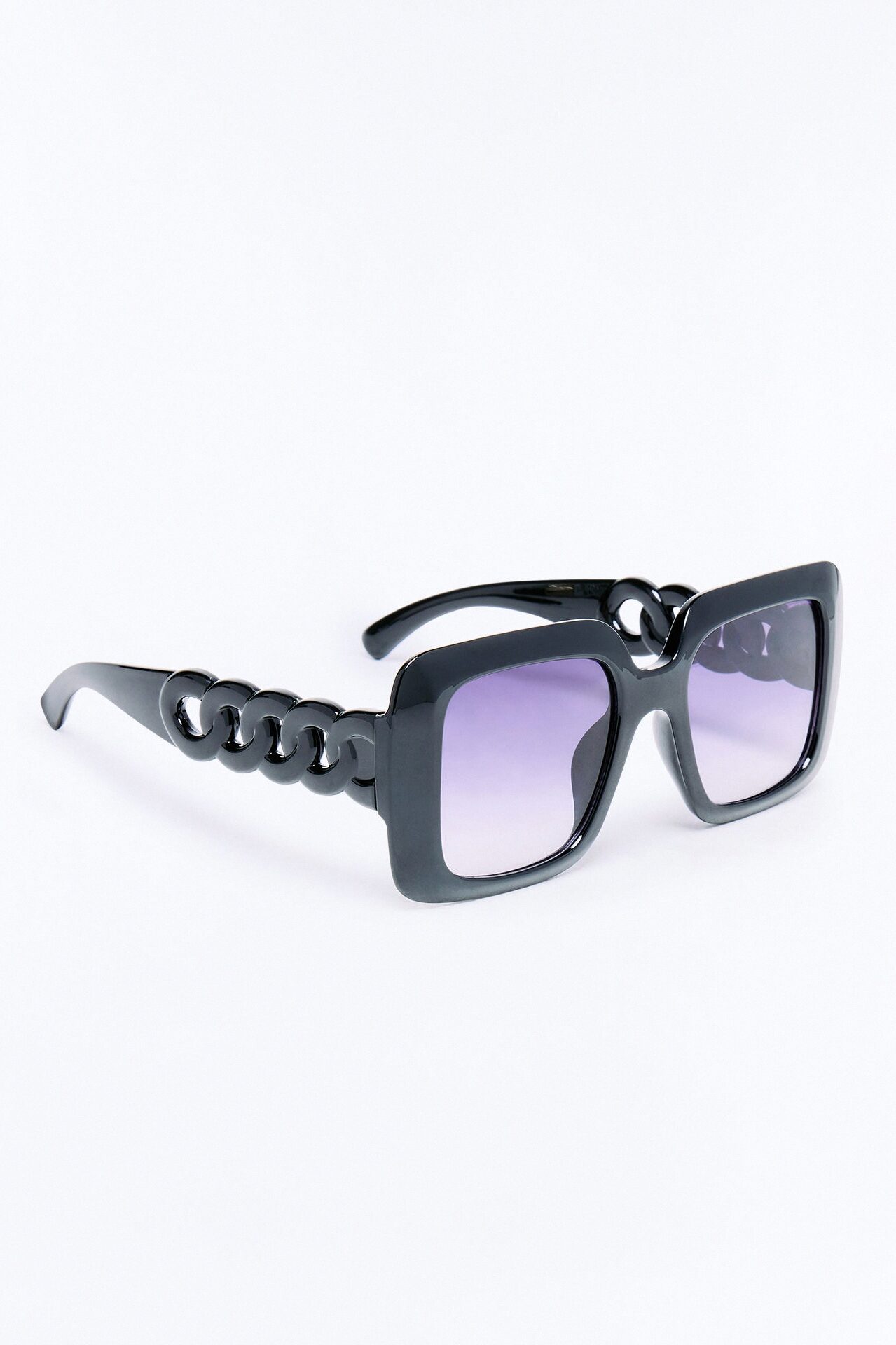 Link Up Later Sunglasses - Black