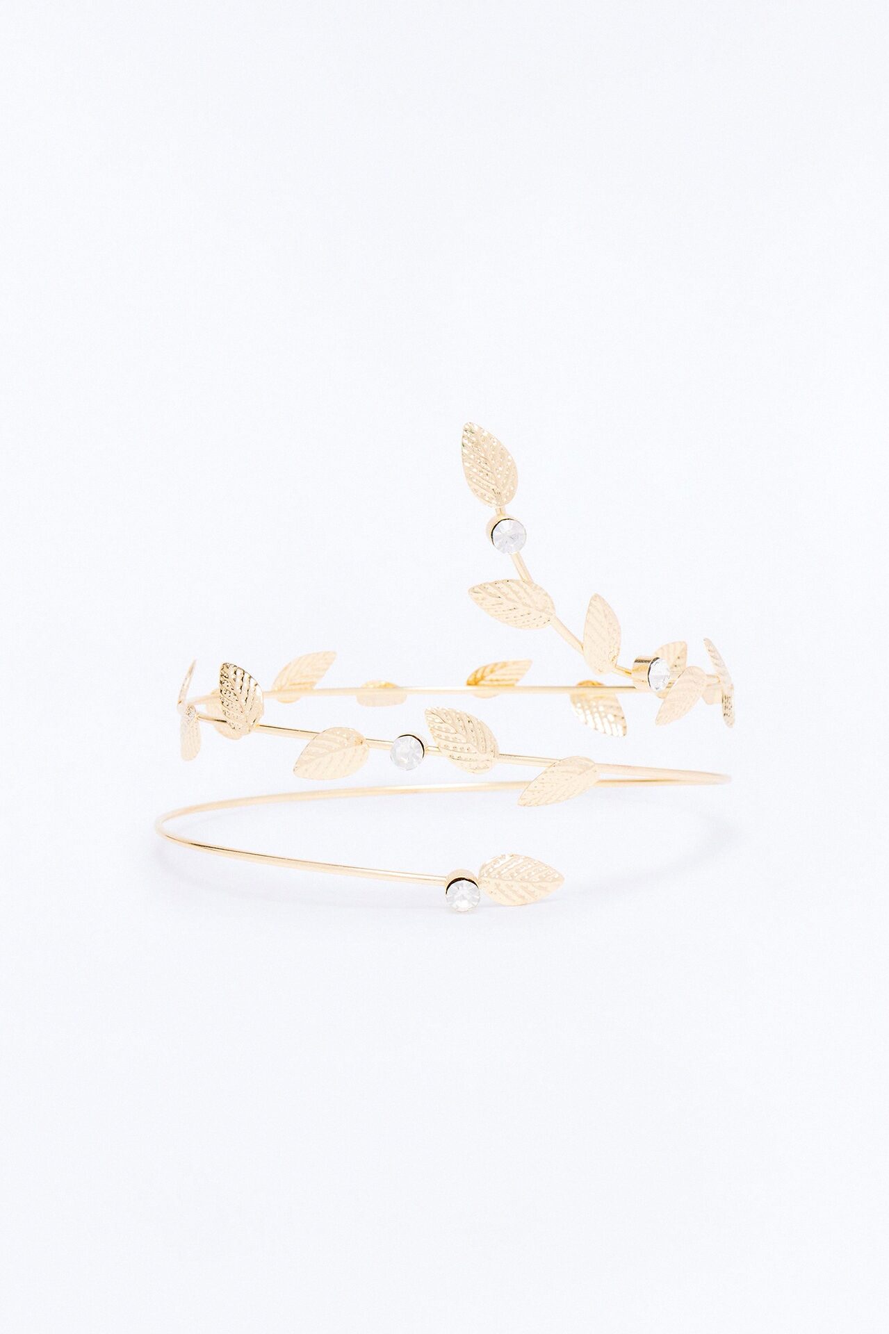 Ivy Embrace Arm Cuff - Gold