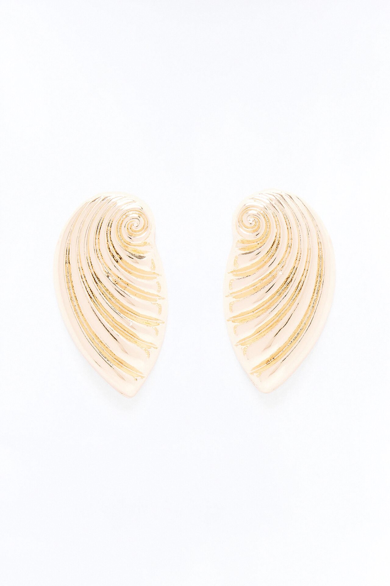 By The Shore Hardware Drop Earrings - Gold