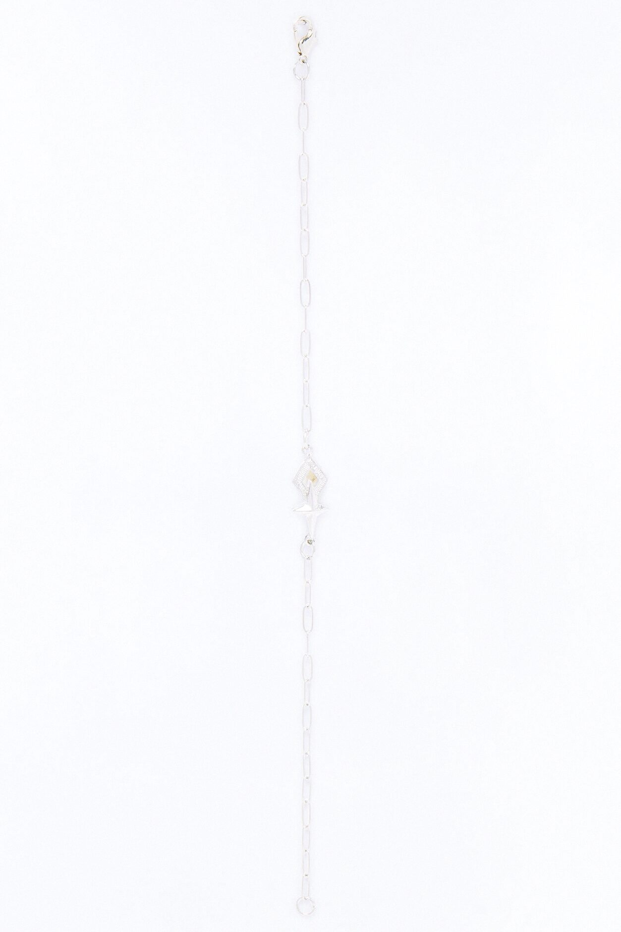 Astrastar Chain Link Bracelet - Silver