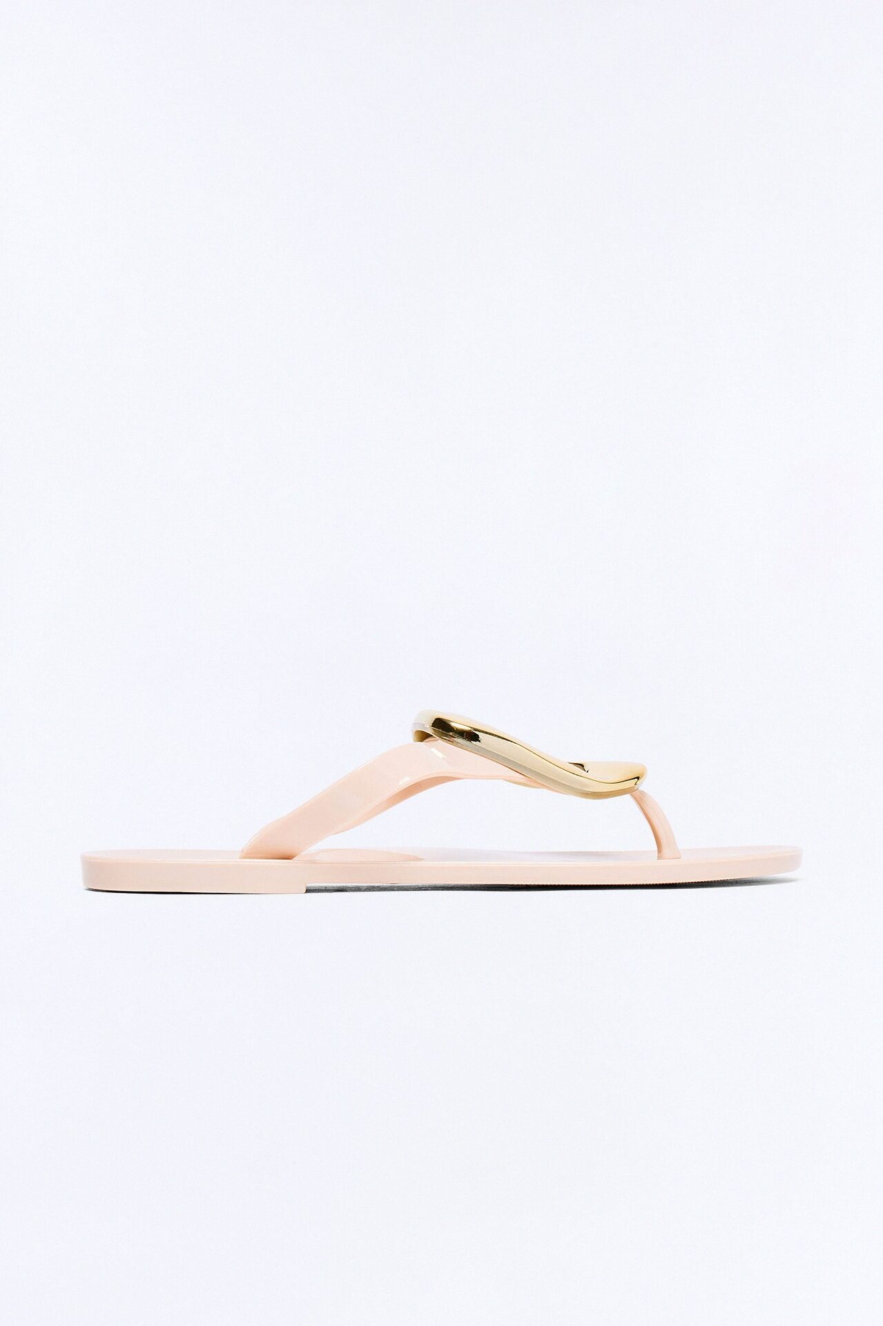 Kaneohe Hardware Flip Flops - Nude