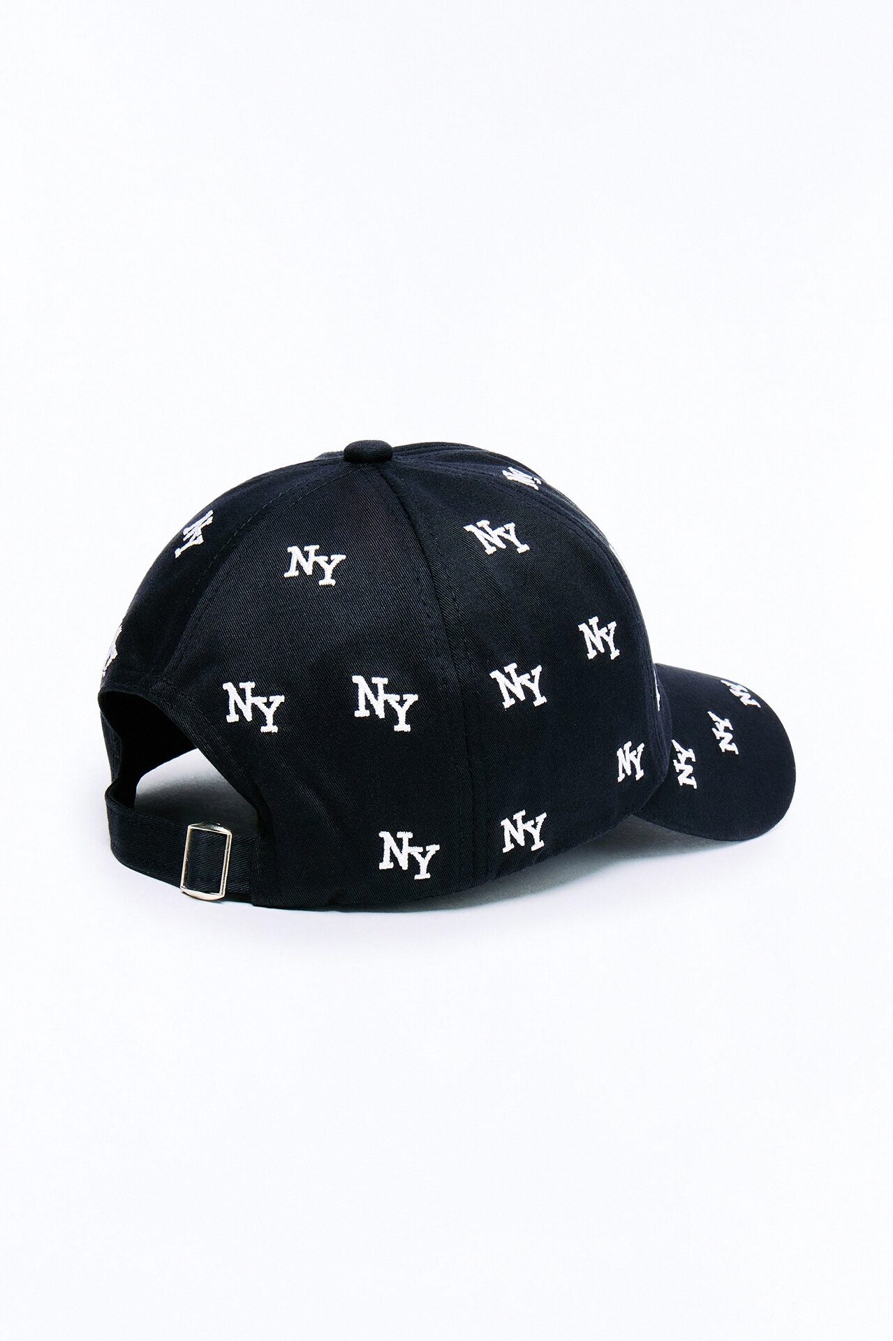NY On Repeat Baseball Hat - Black/combo