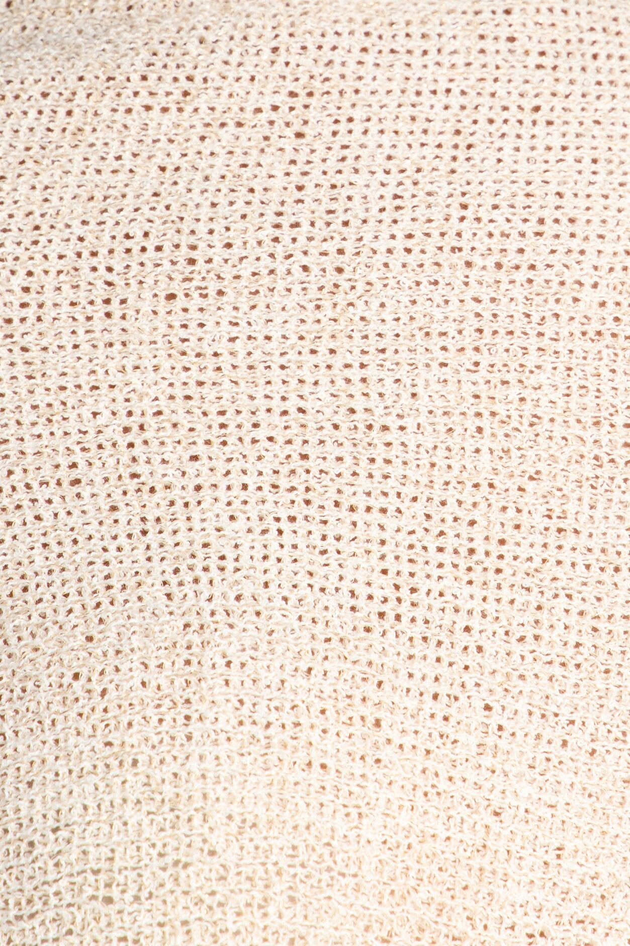 Sunkissed Mesh Poncho - Ivory