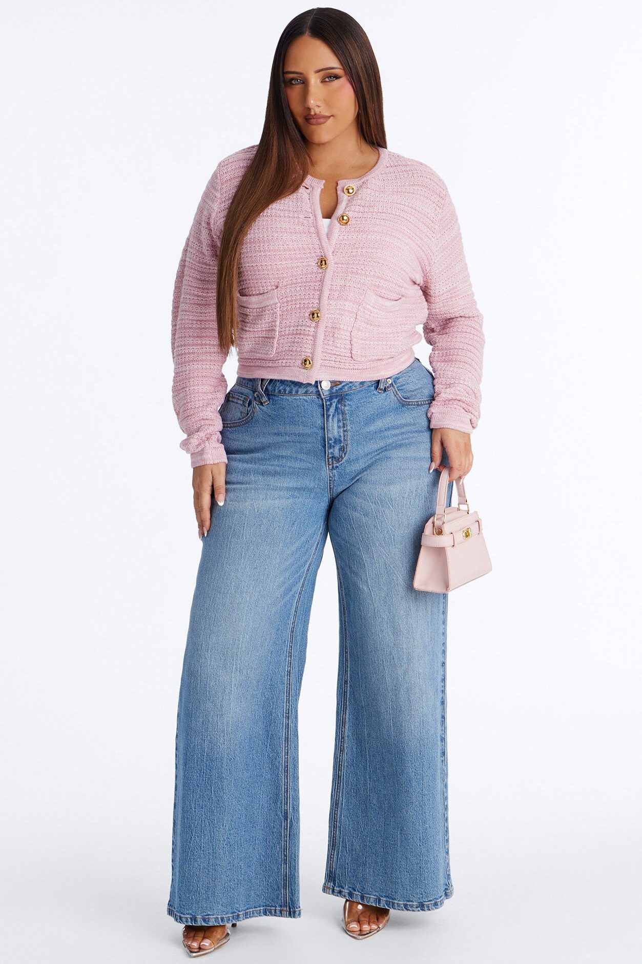 Class Act Cardigan - Pink