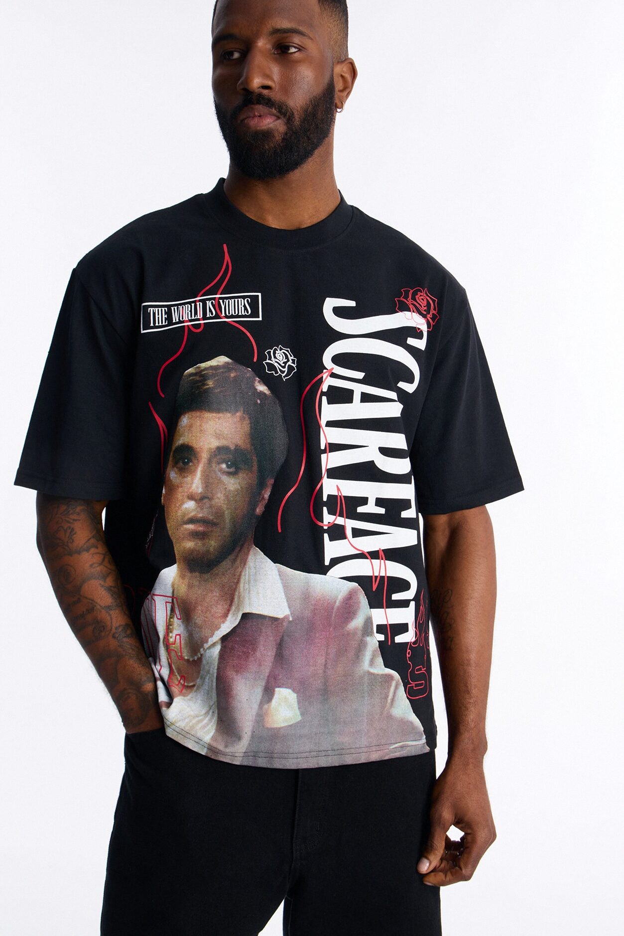 Scarface Always Tell The Truth Short Sleeve Tee - Black