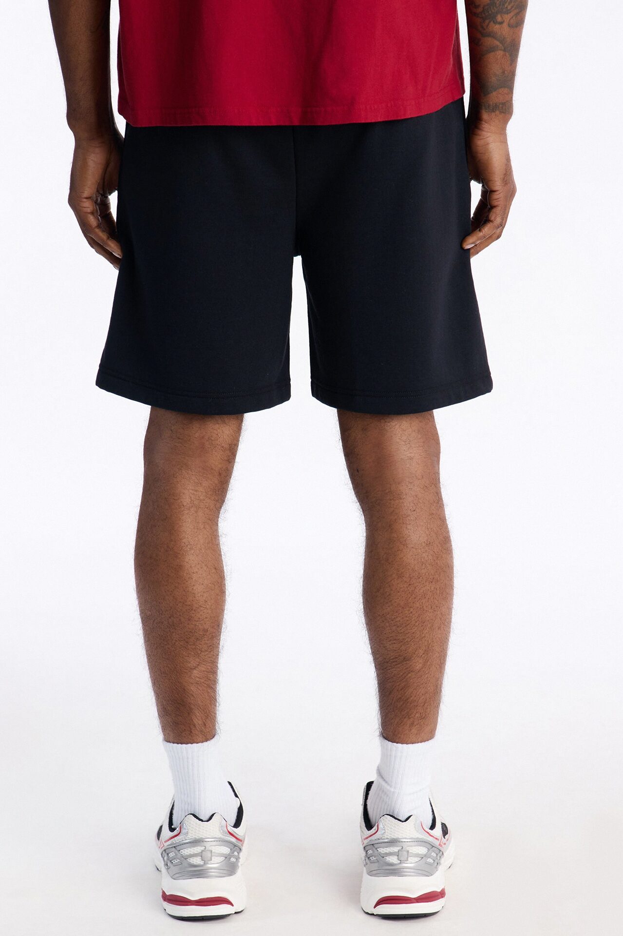 The City That Never Sleeps NYC Sweatshorts - Black