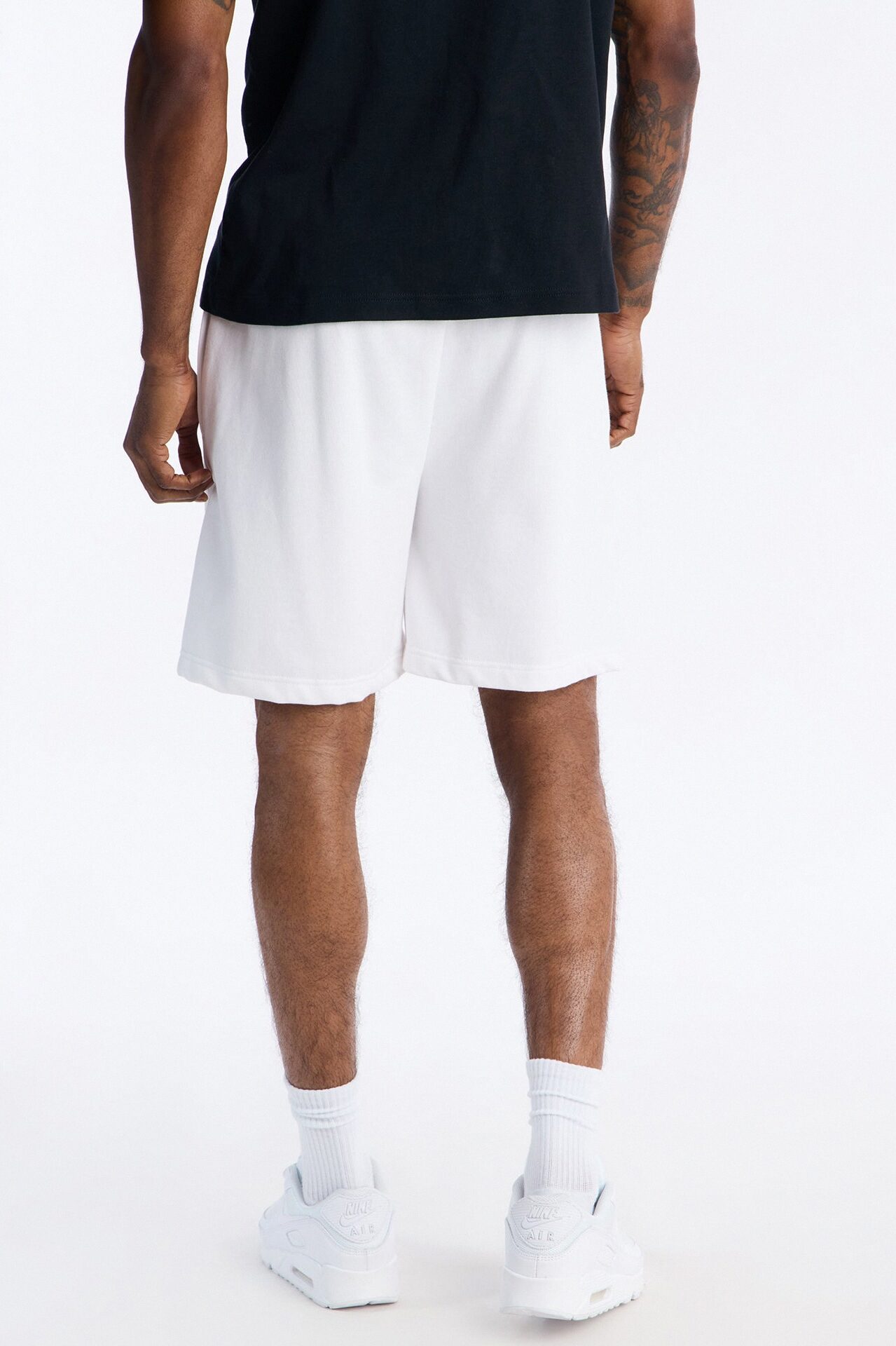Unlucky Club Sweatshorts - White