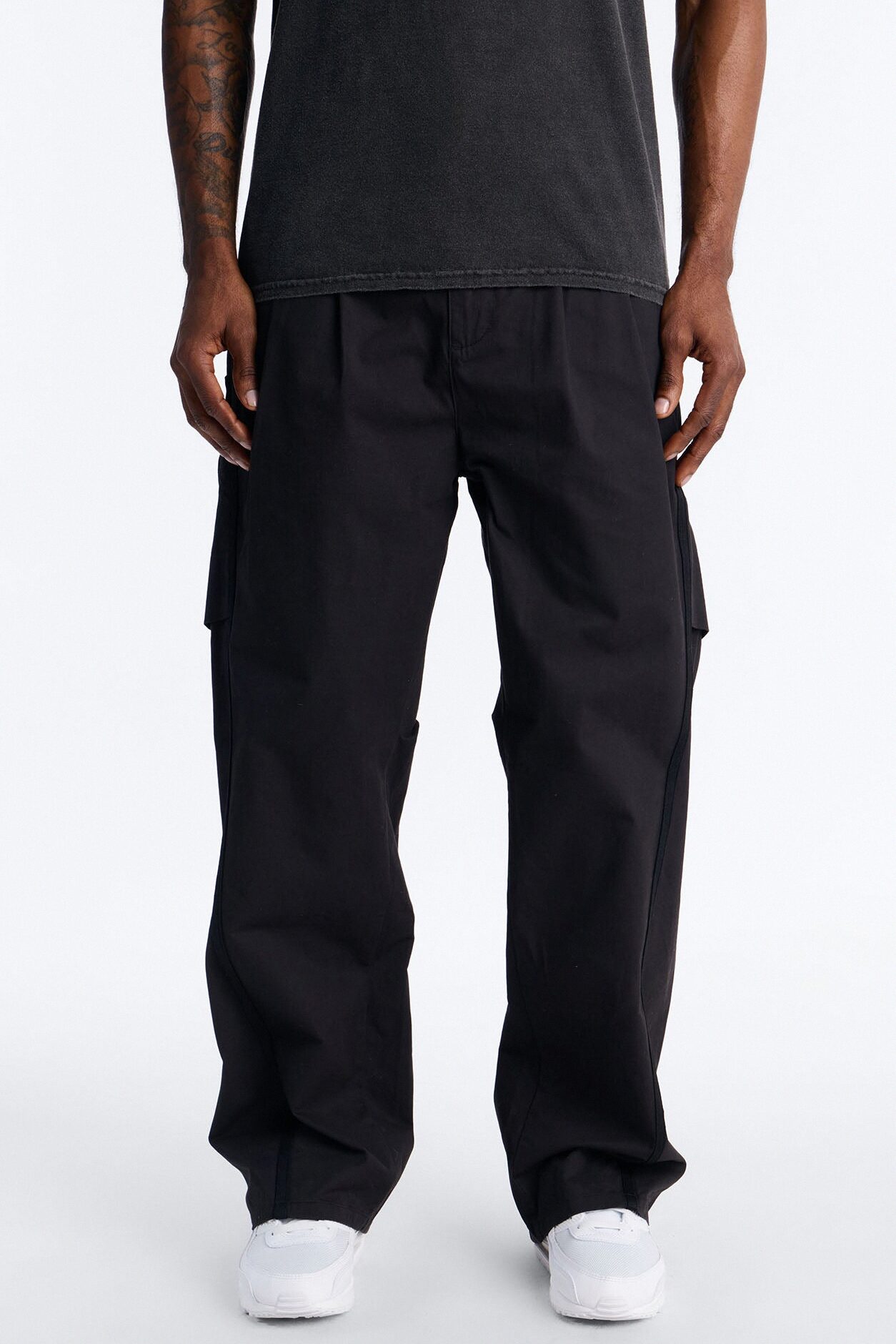 Barrel Accordion Pant - Black