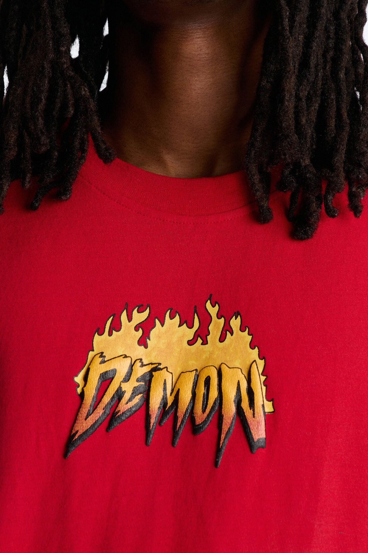 Dodge Demon Give Chase Short Sleeve Tee - Red