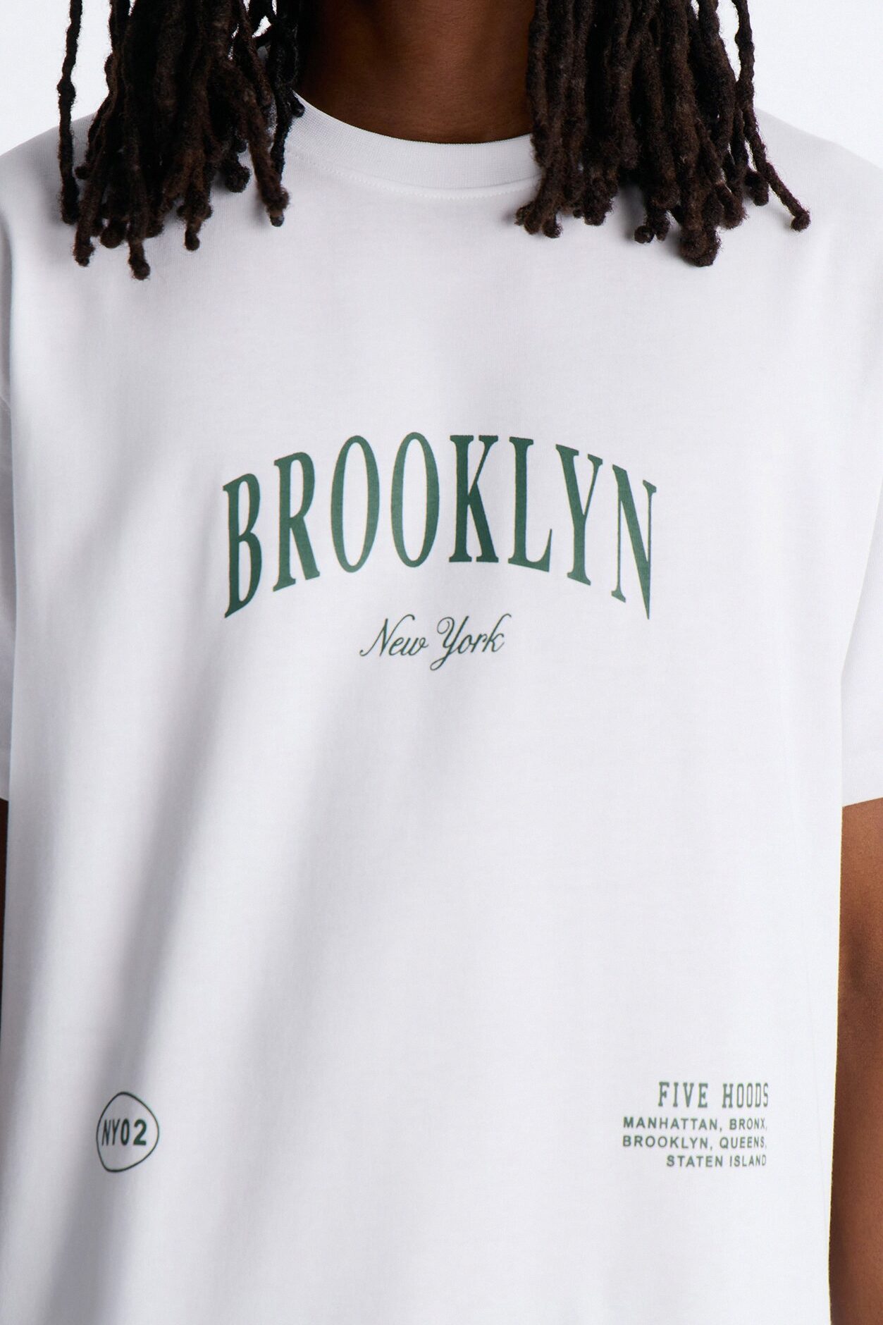 Brooklyn Bear Short Sleeve Tee - White