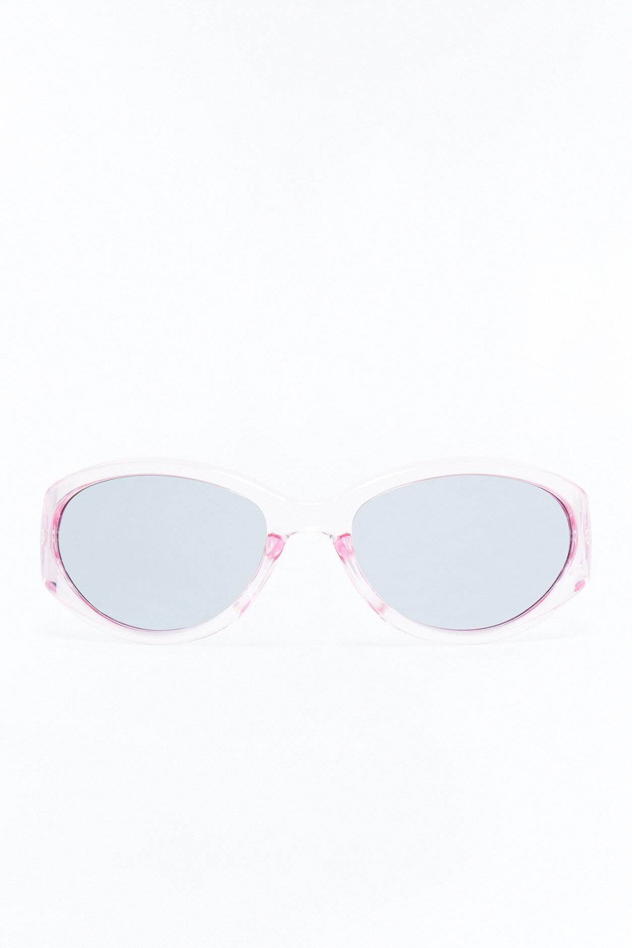 Jelly Bean Shield Sunglasses - Pink