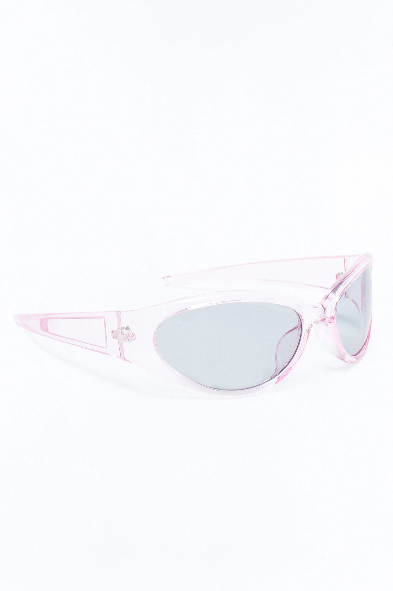 Jelly Bean Shield Sunglasses - Pink