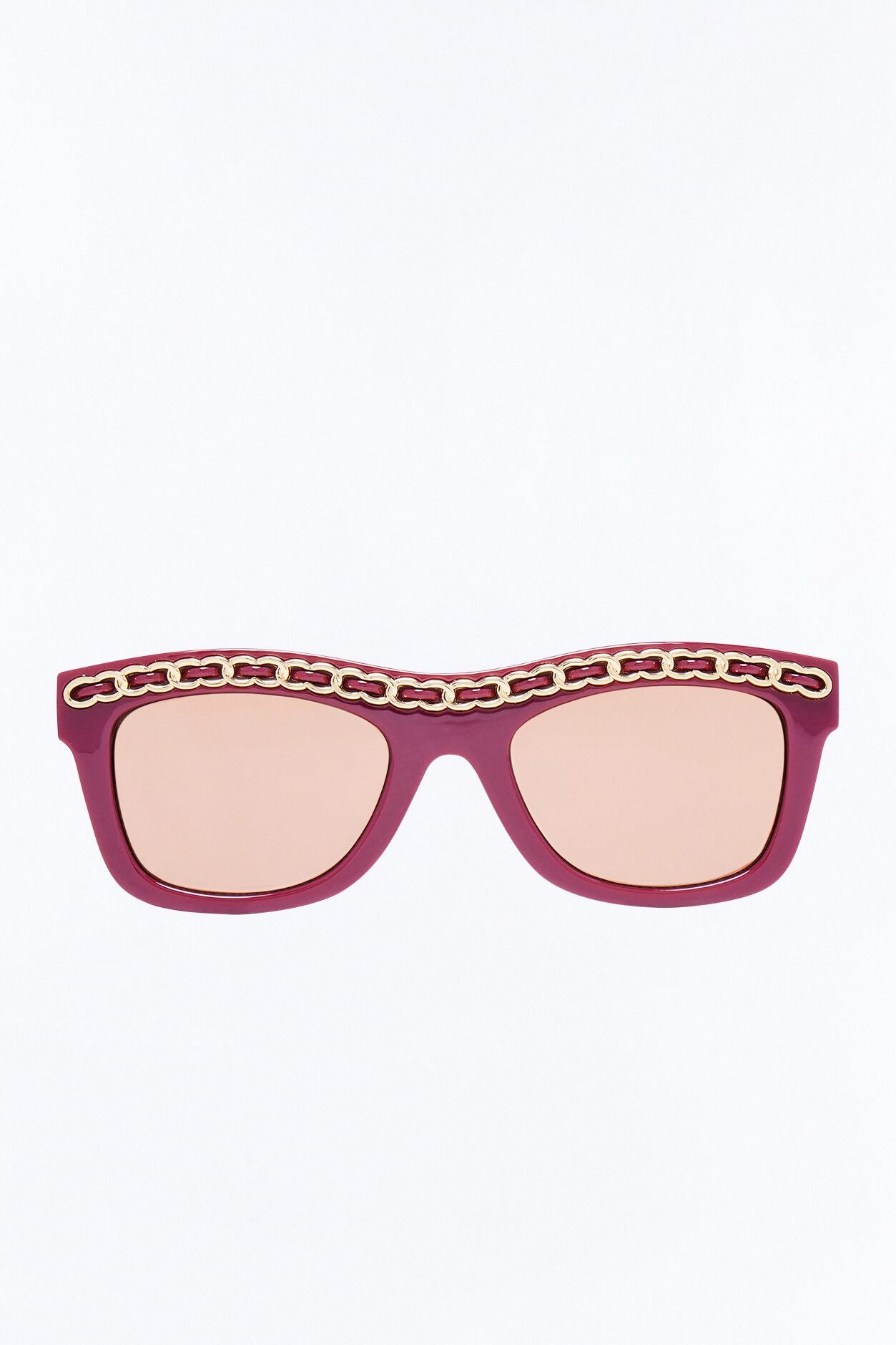 Extra Chic Sunglasses - Burgundy