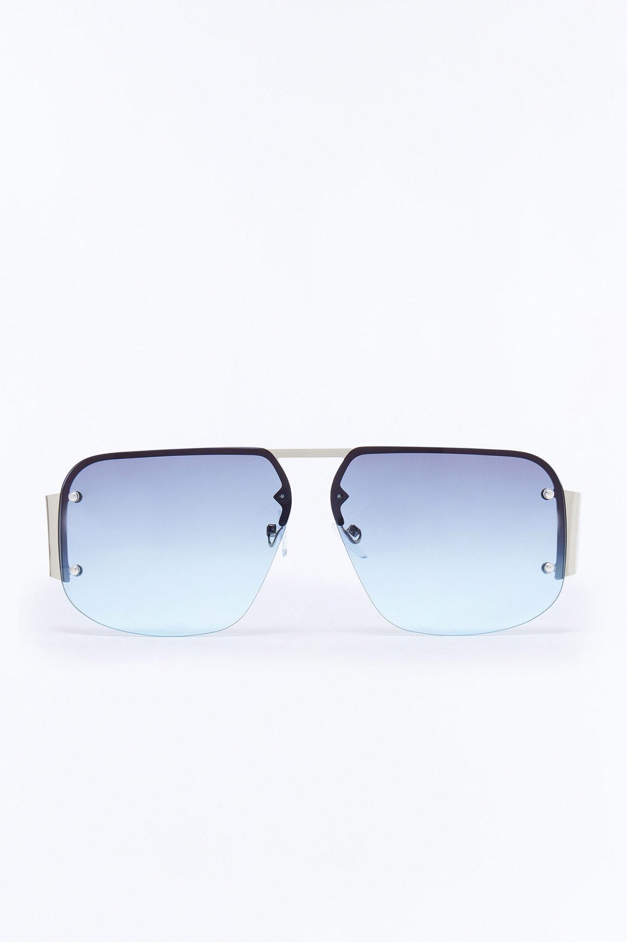 Rhythm Vison Sunglasses - Silver/Blue