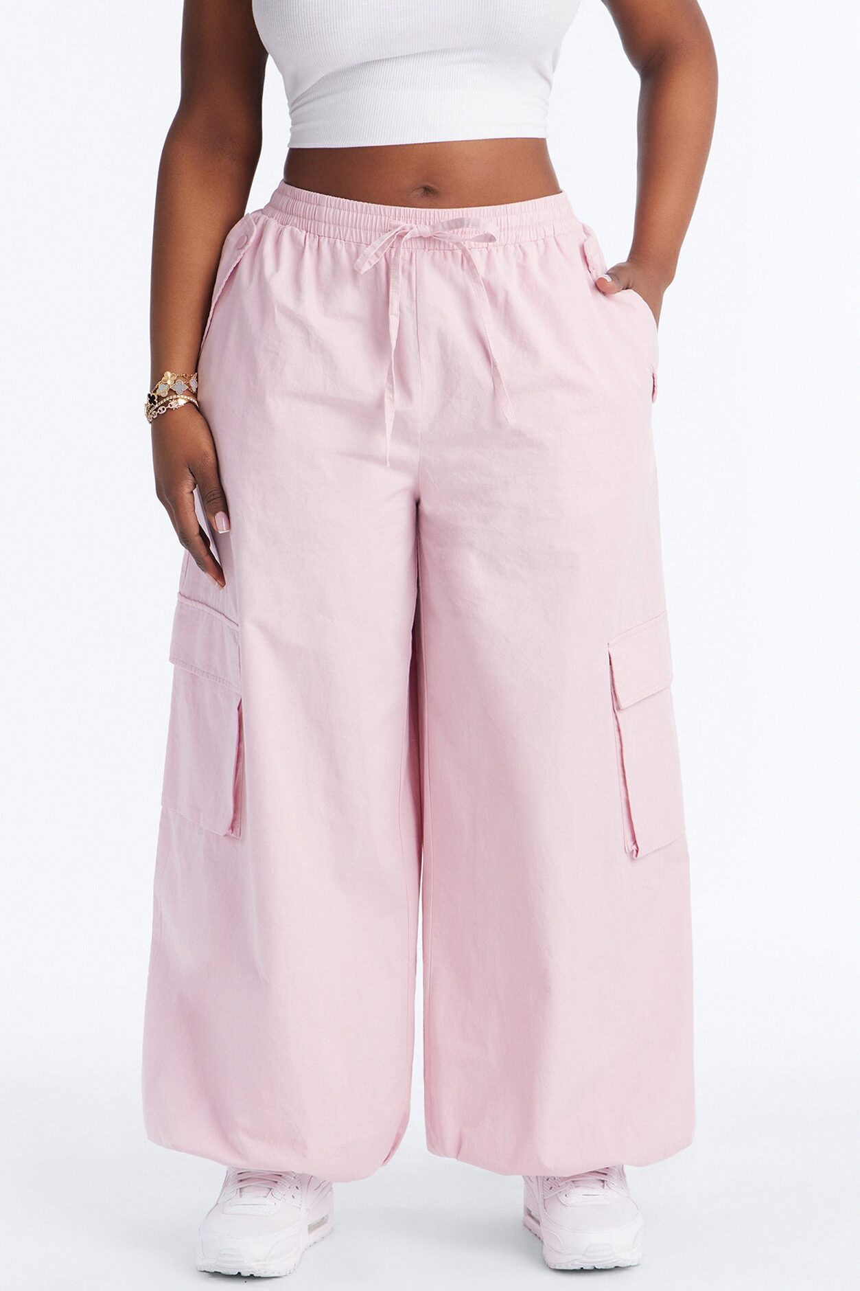 Off Duty Twill Cargo Jogger Pant 31″ - Blush