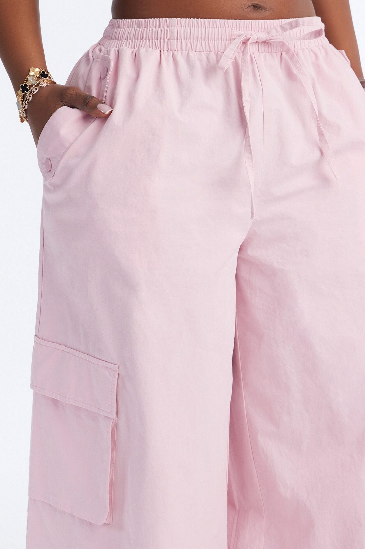 Off Duty Twill Cargo Jogger Pant 31″ - Blush