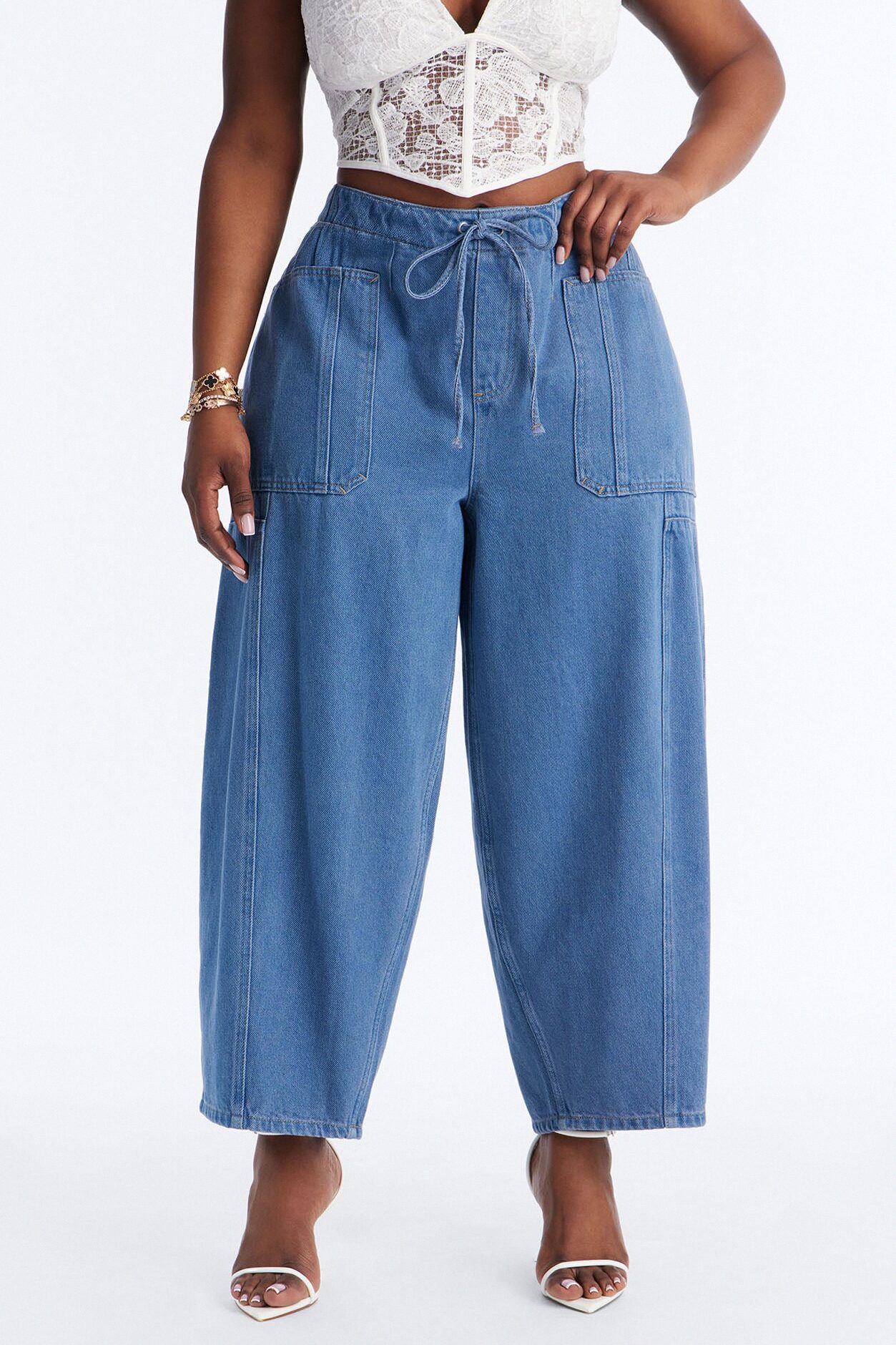 Cruise By Twill Barrel Pant 30″ - Navy