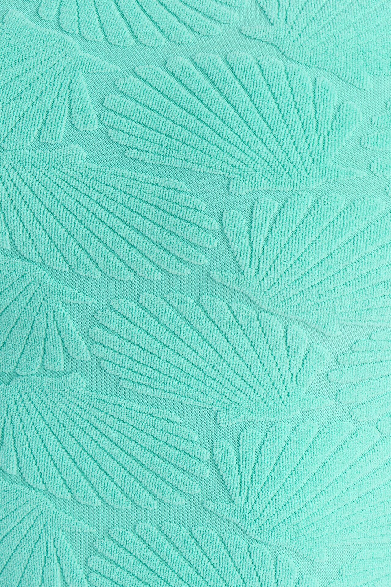 Danielle Terry Cloth 3 Piece Swim Short Set - Mint