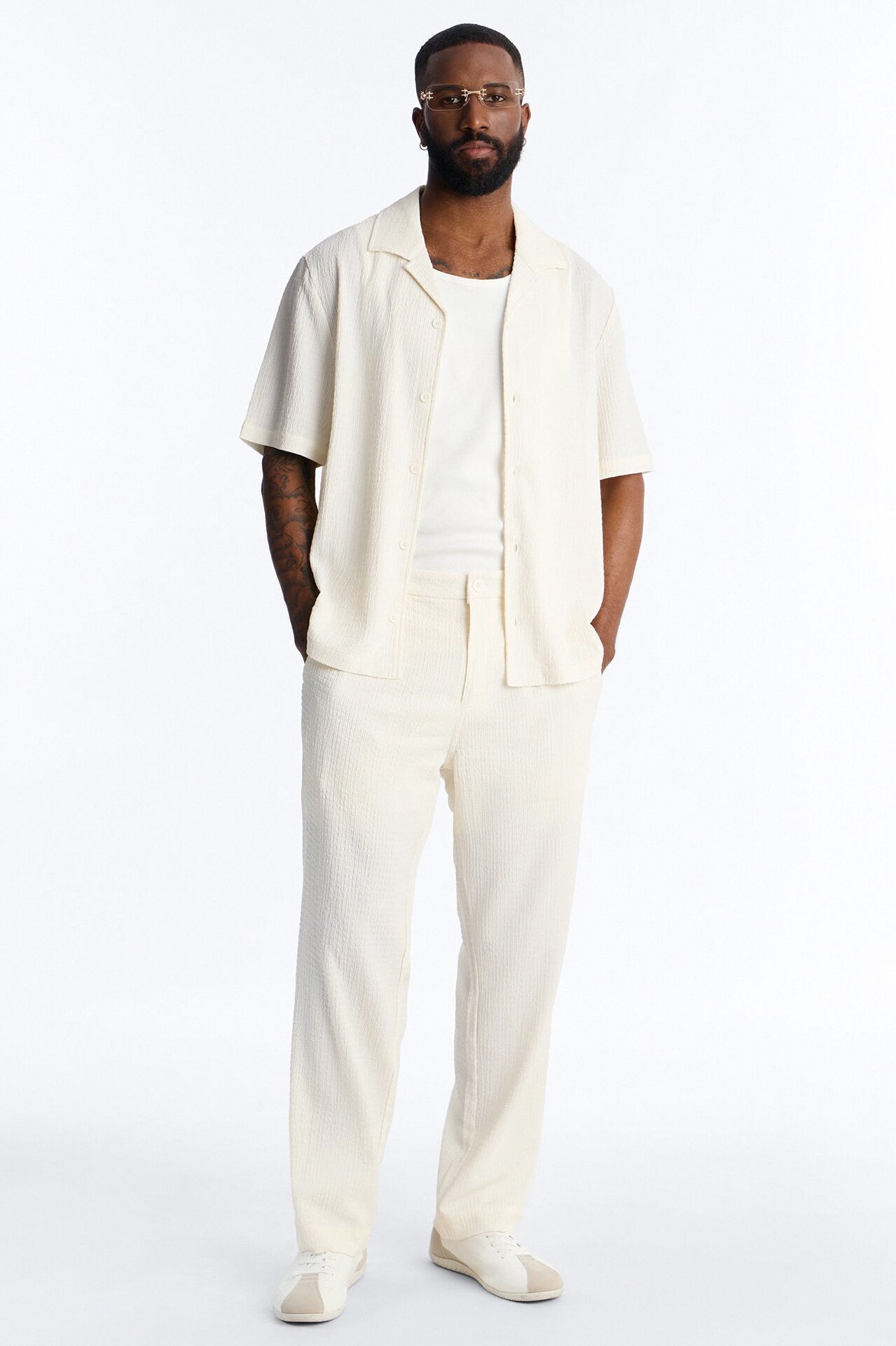 Straight Burton Pant - Off White