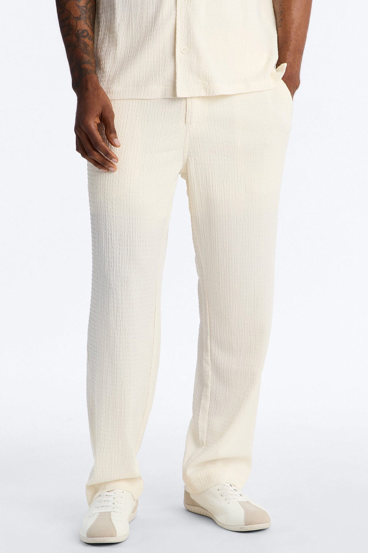 Straight Burton Pant - Off White