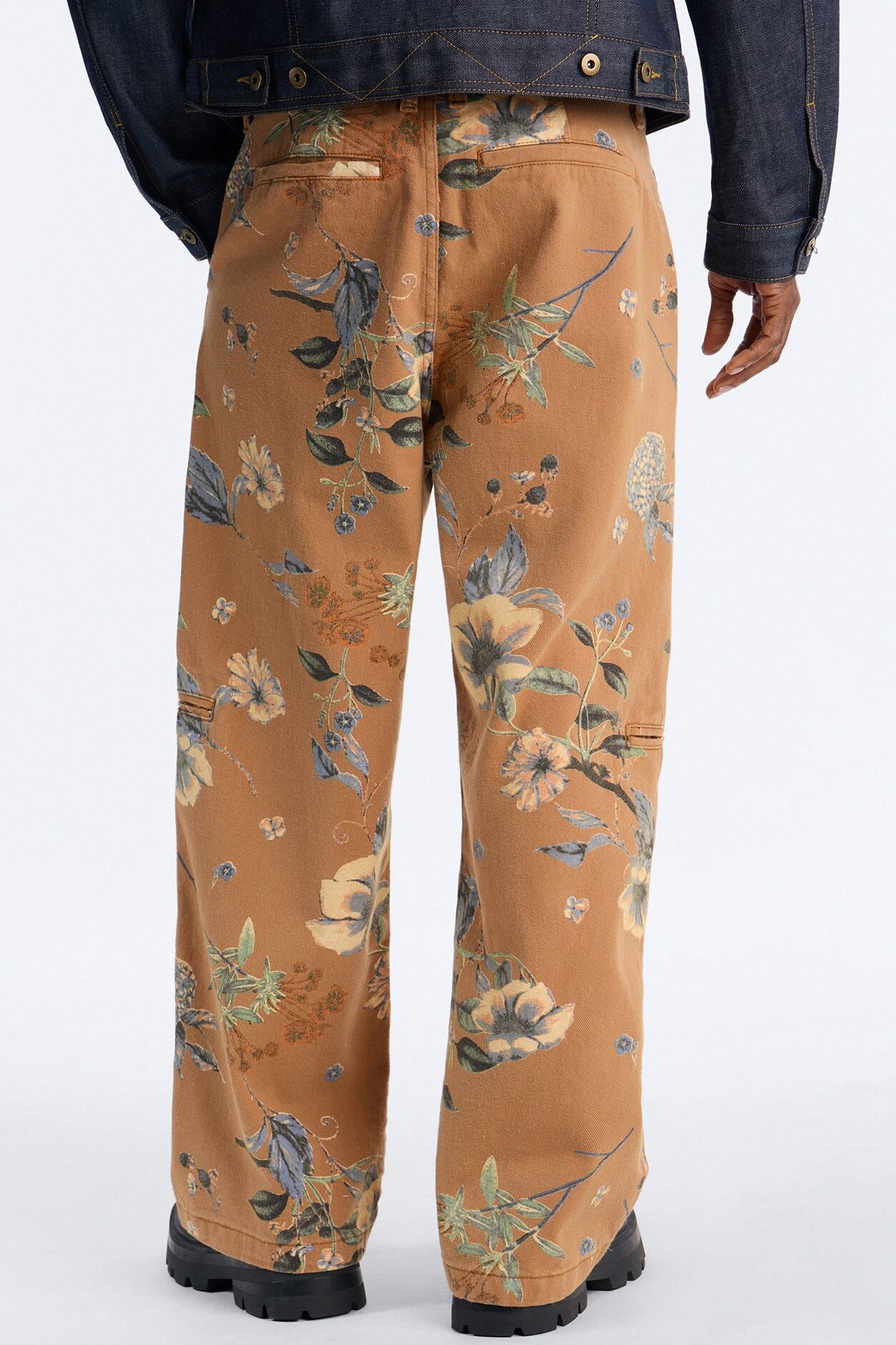 Wide Leg Destiny Flora Pant - Brown