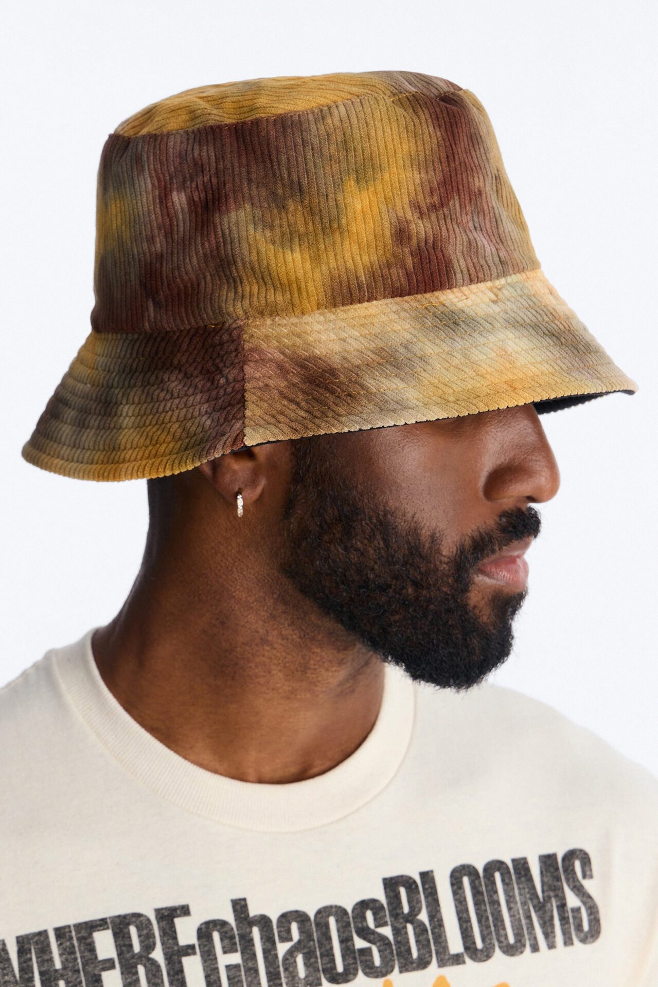 Spilled Over Bucket Hat - Orange