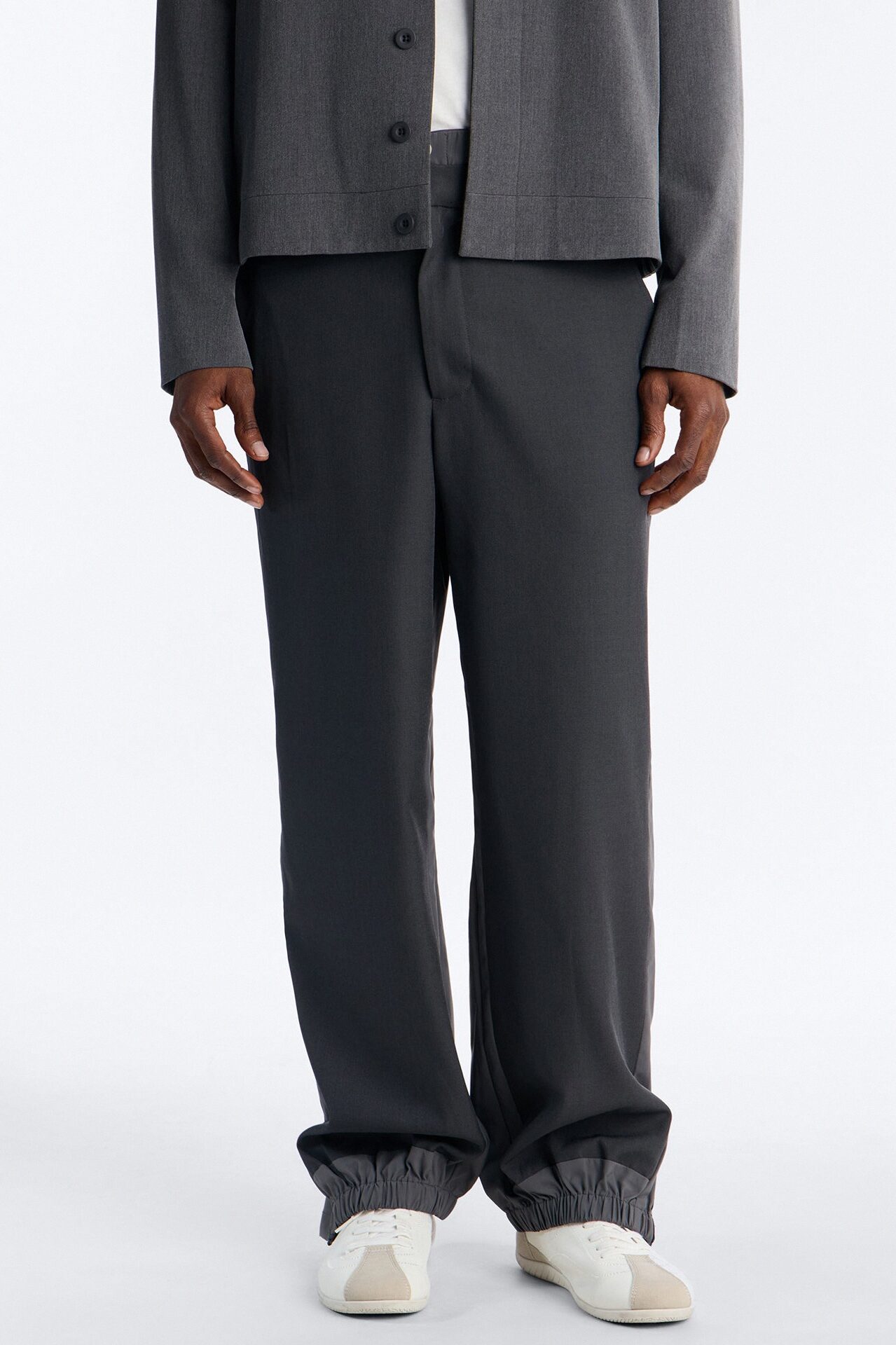 Straight Montalvo Mixed Worlds Trouser - Grey