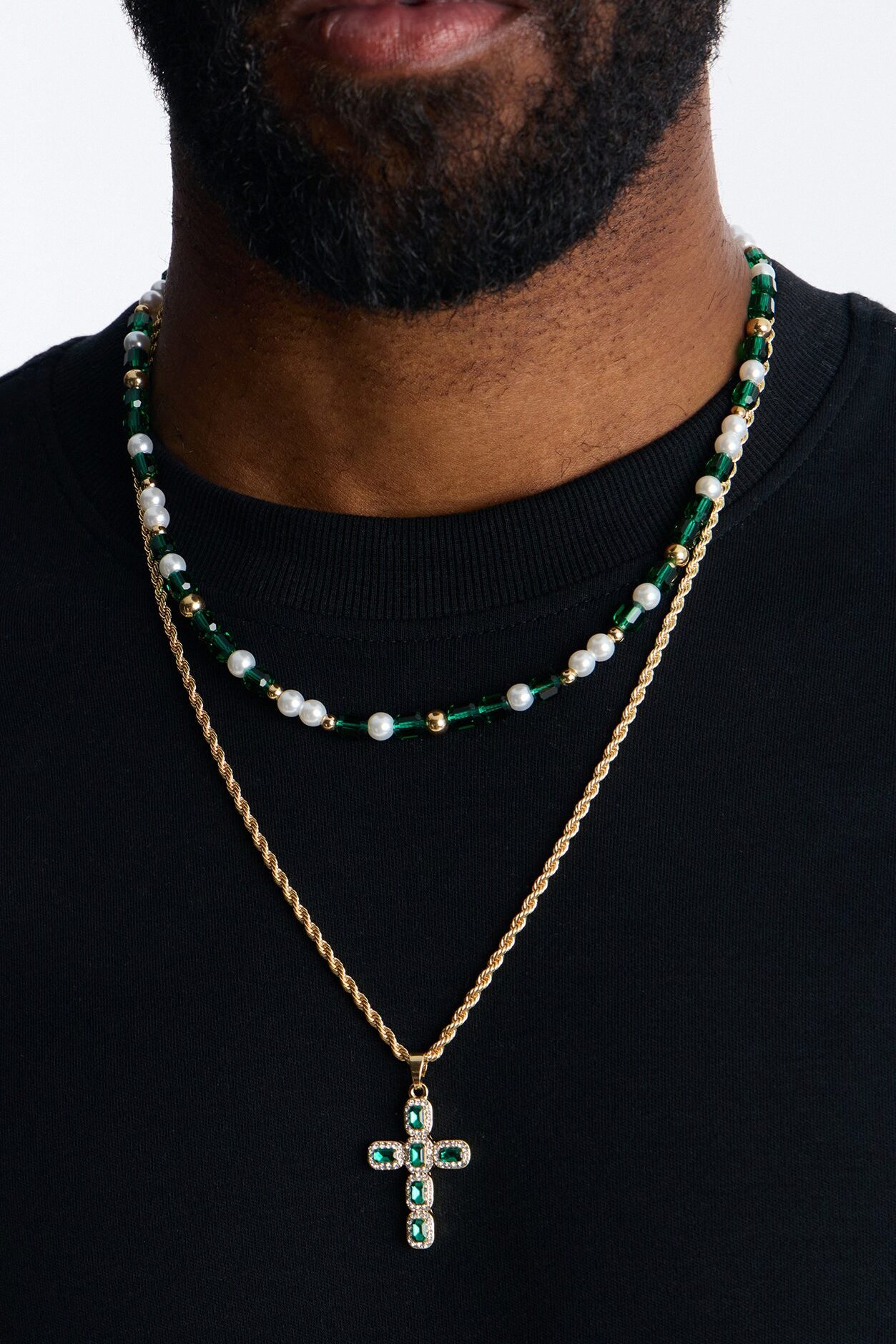 Saint Envy Necklace Set - Gold