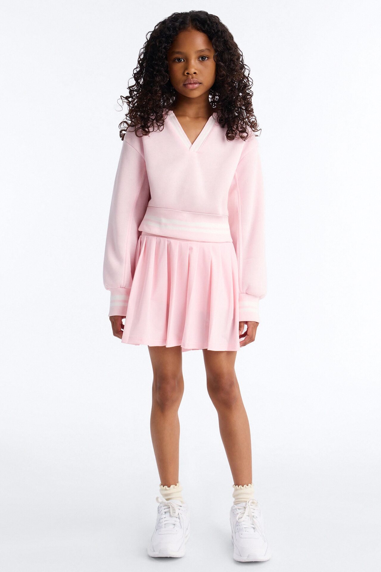 Mini Chase Your Dreams Pleated Skort Set - Pink