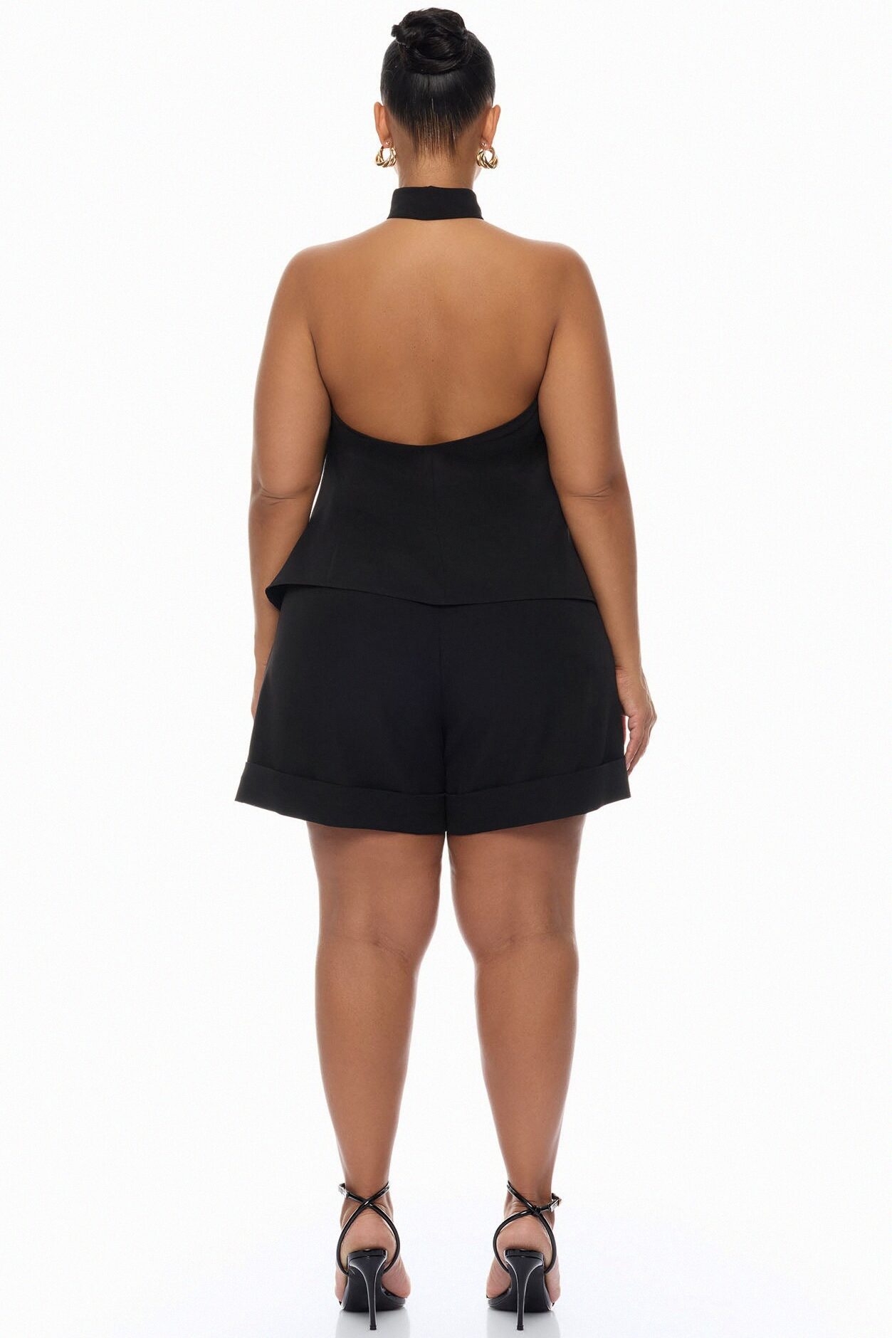 Timeless Touch Short Set - Black