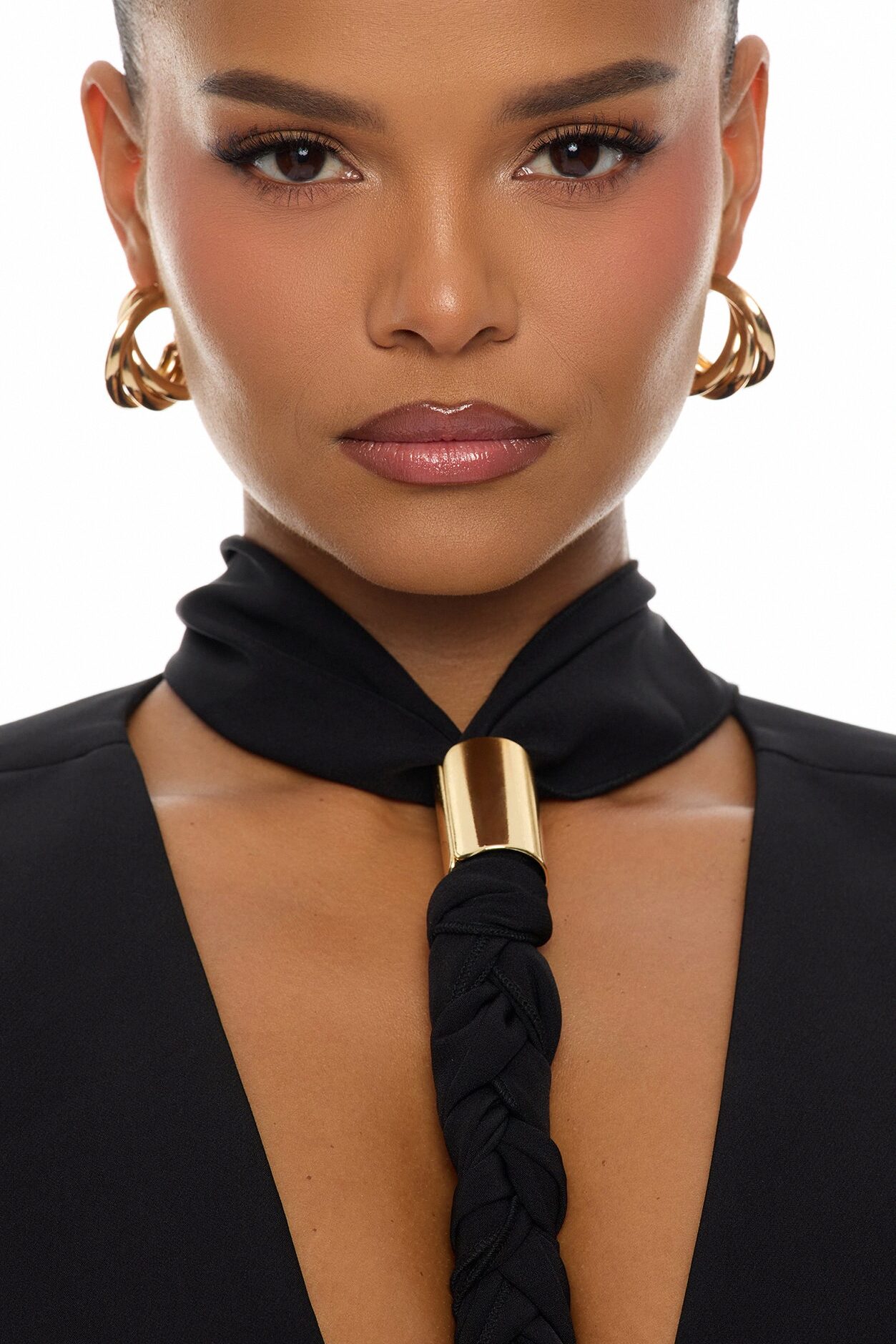 Timeless Touch Braided Jacket - Black