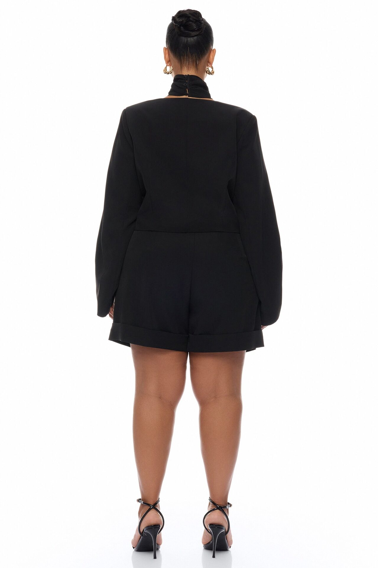Timeless Touch Braided Jacket - Black