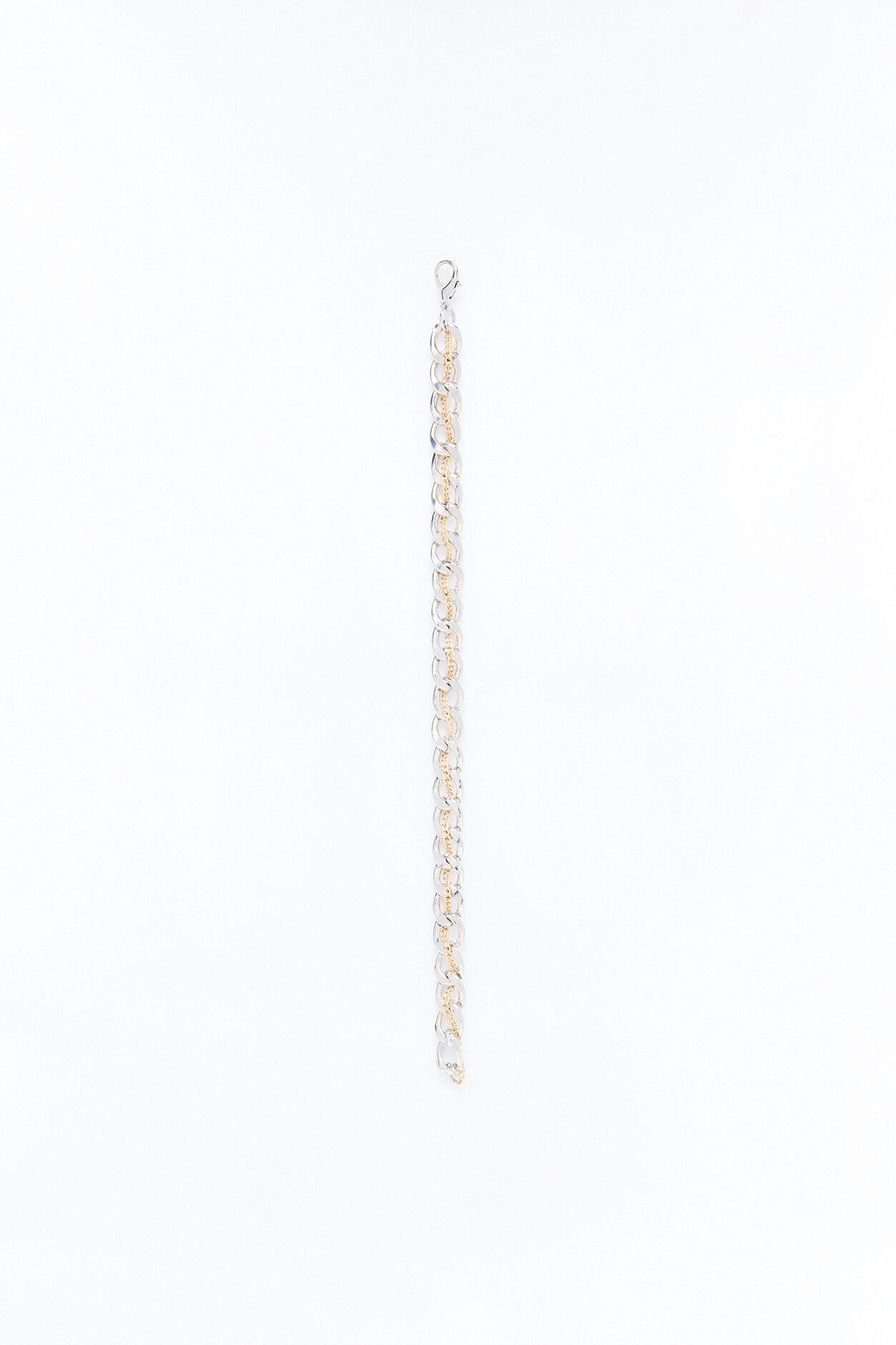 Endless Flow Link Bracelet - Silver/Combo