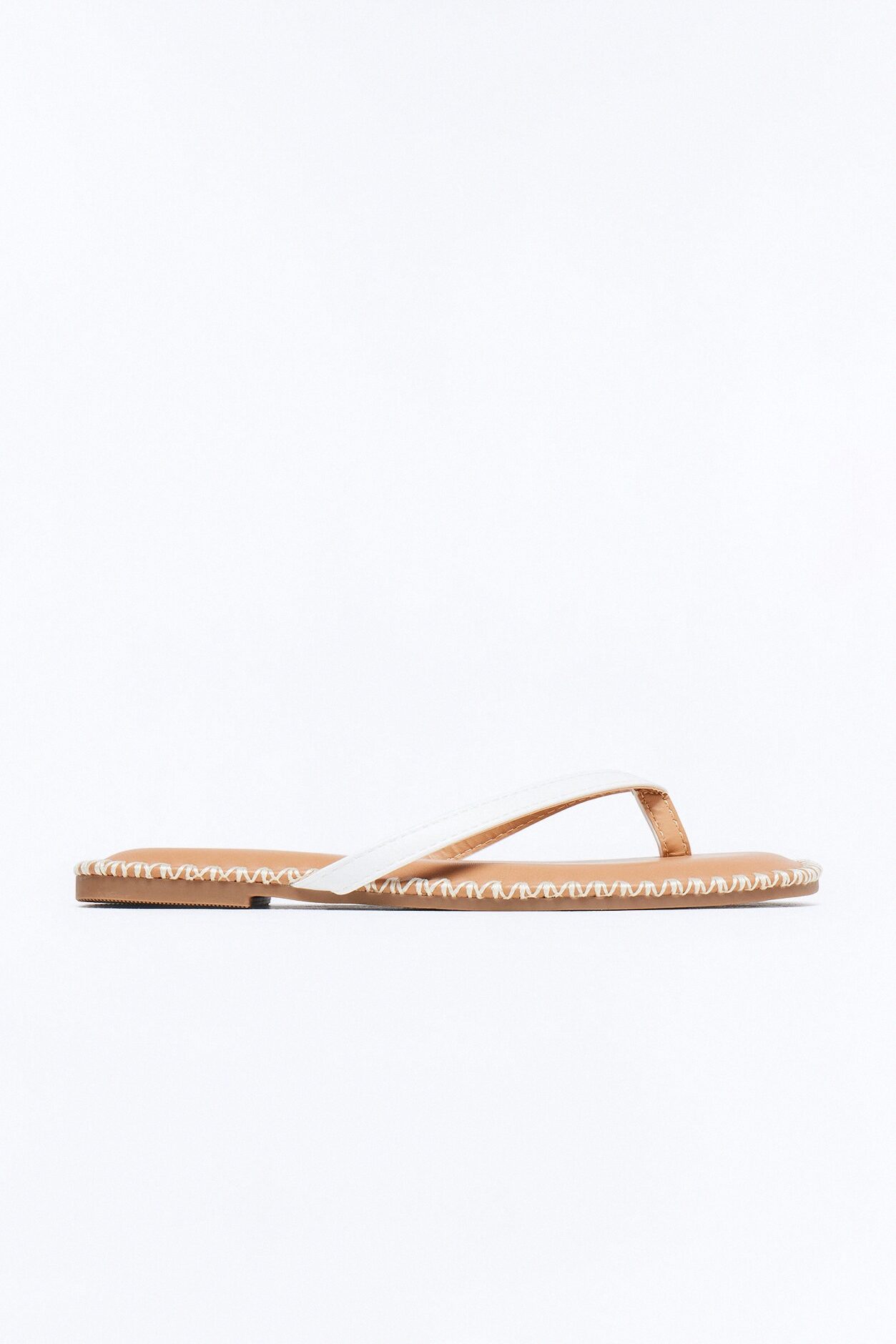 Kassidy Flip Flops - White