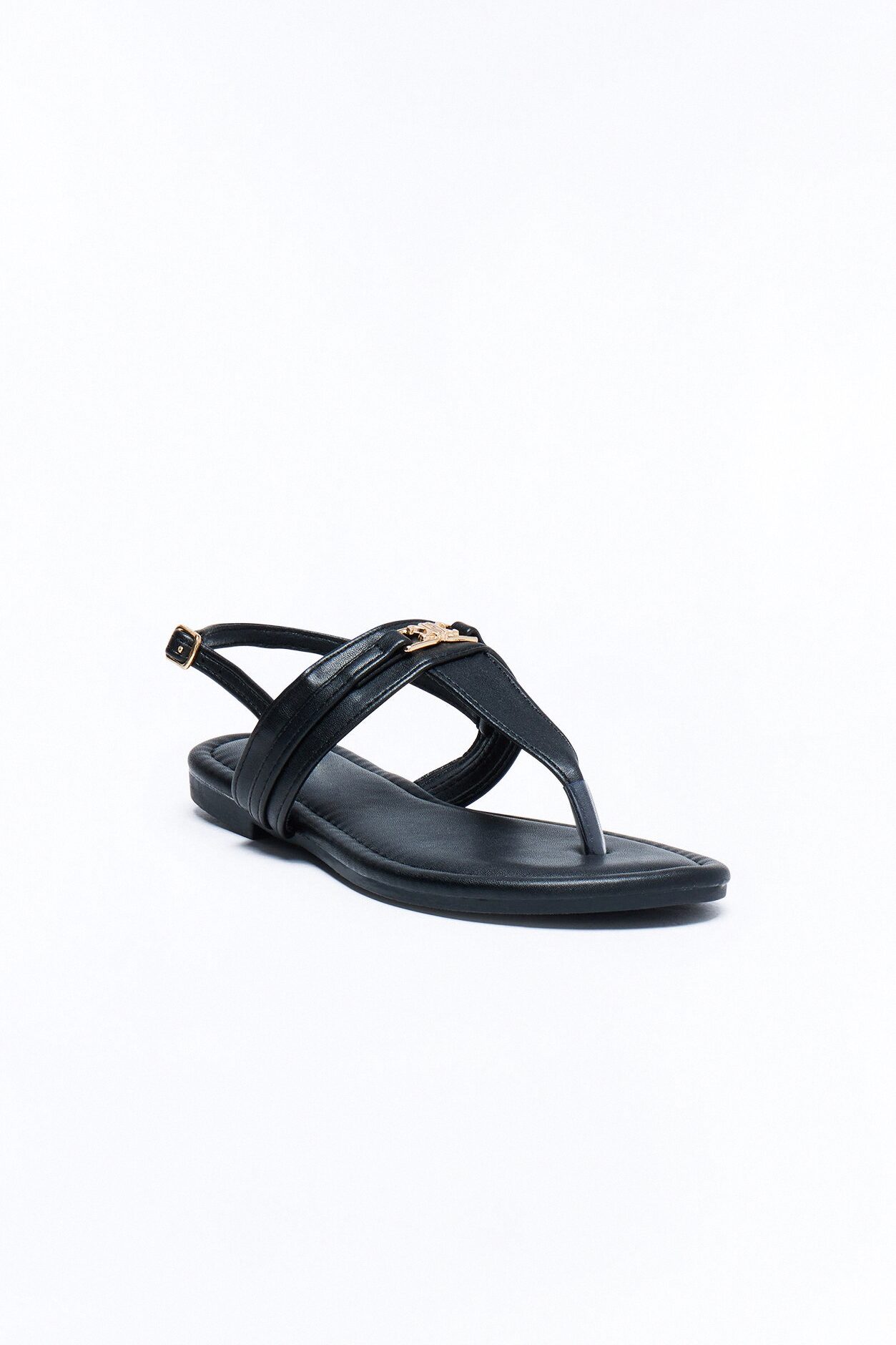 Rani Hardware Sandals - Black
