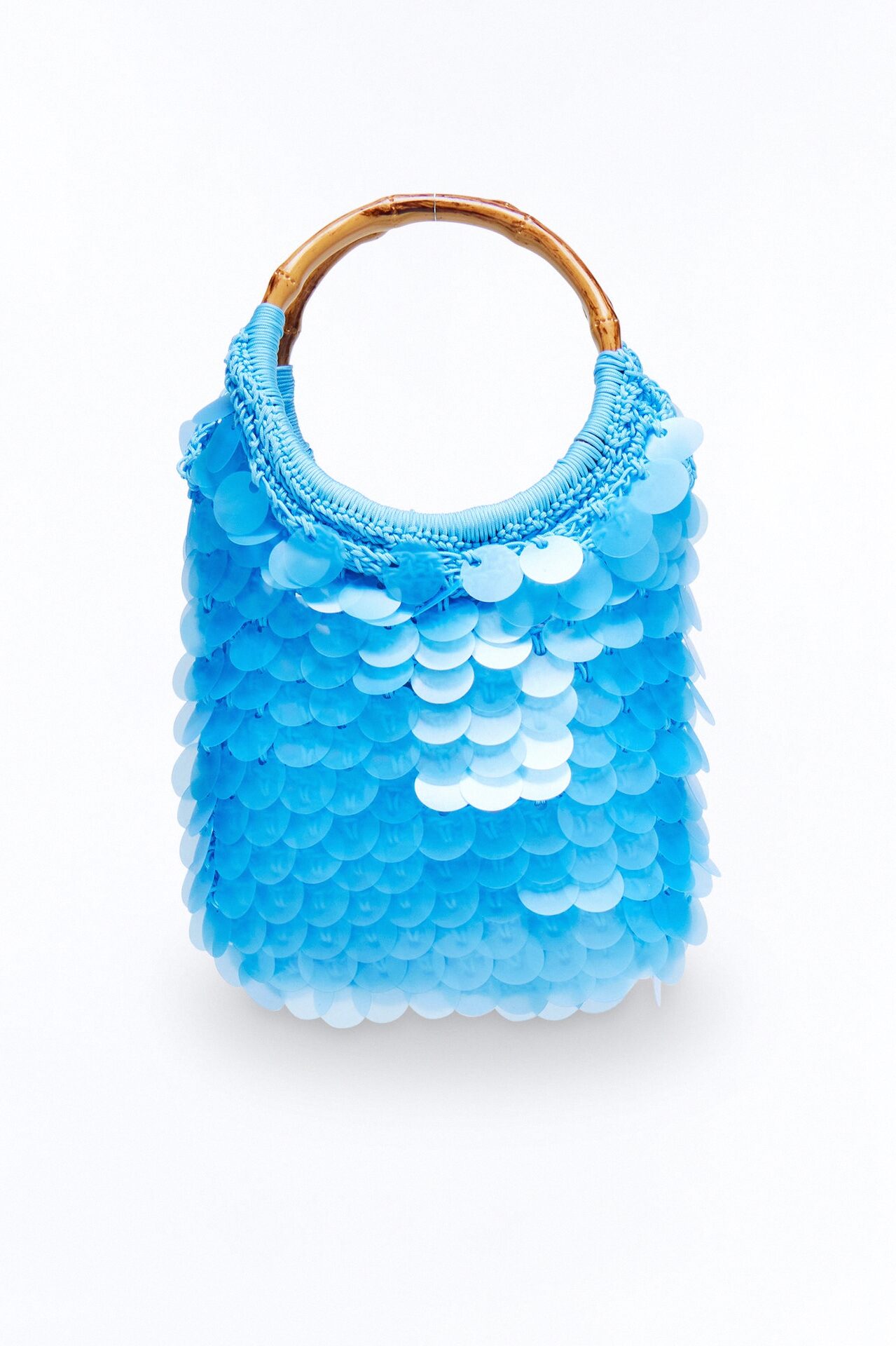 Seaside Shimmer Payette Satchel Bag - Blue