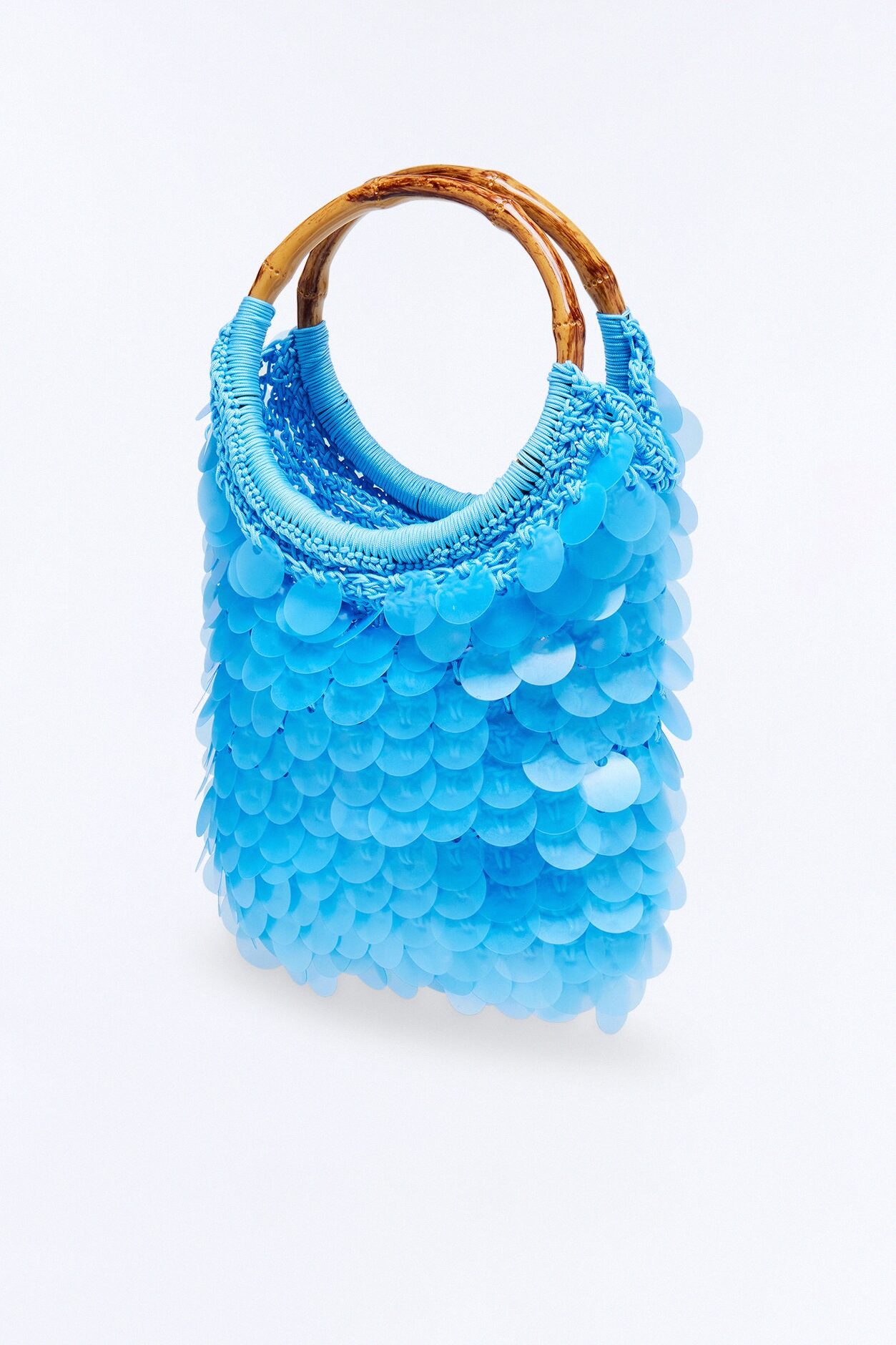 Seaside Shimmer Payette Satchel Bag - Blue