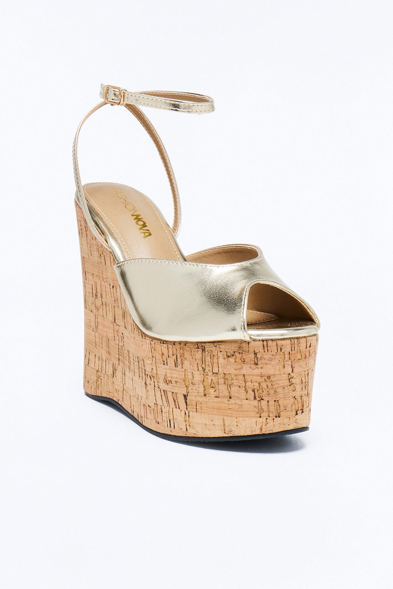 Cult Fav Ultra Platform Wedges - Gold