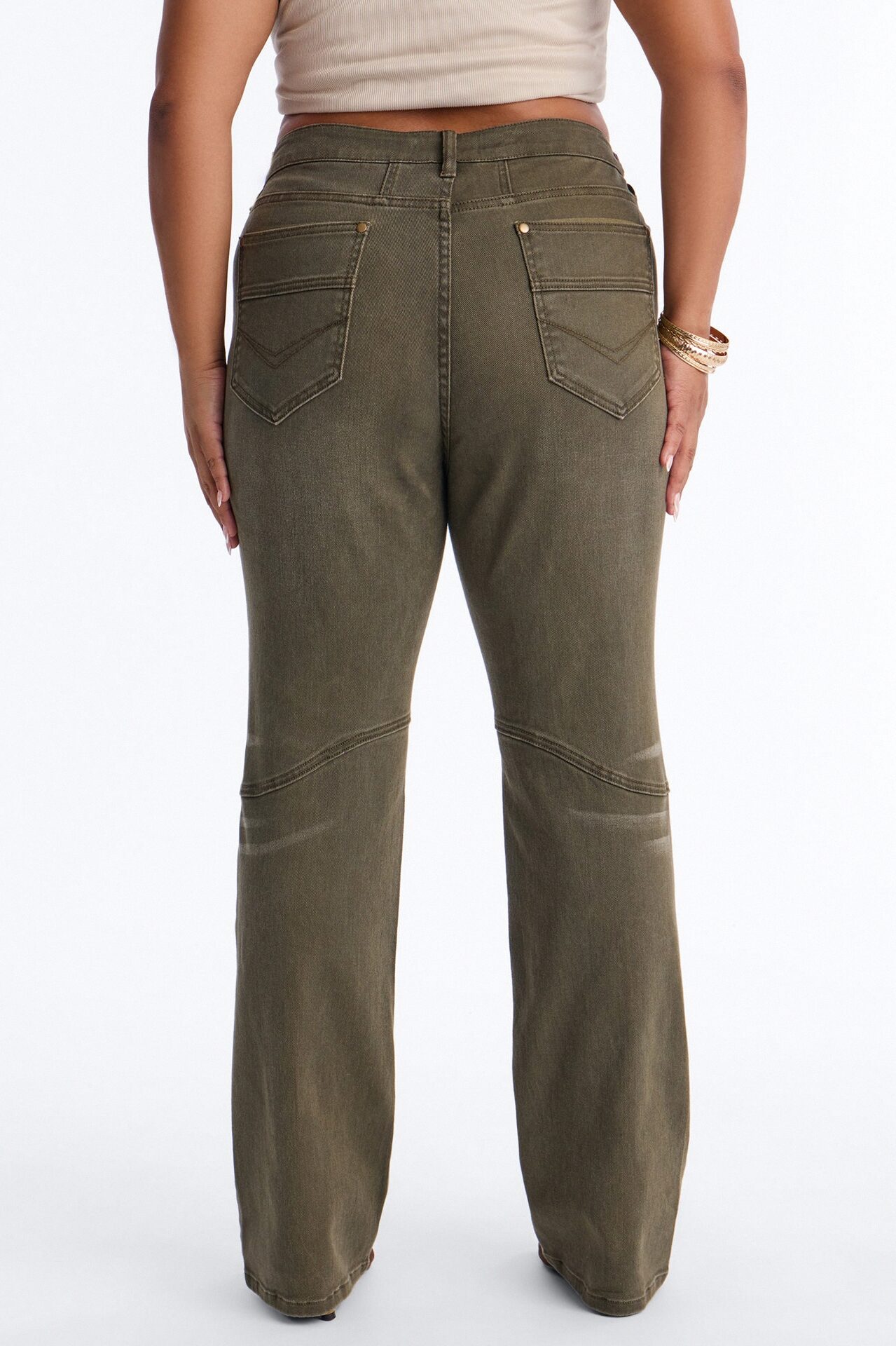 Headed West Straight Leg Pant - Olive