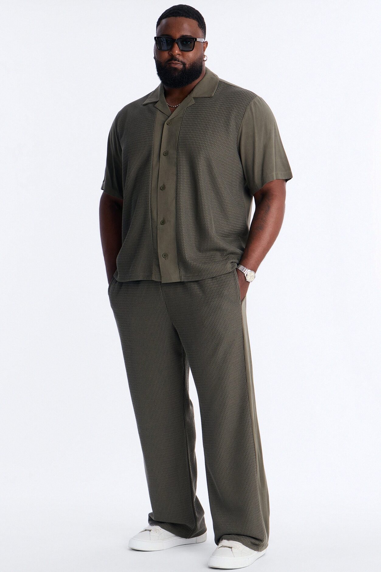 Slim Flare Brookfield Flow Pant - Olive
