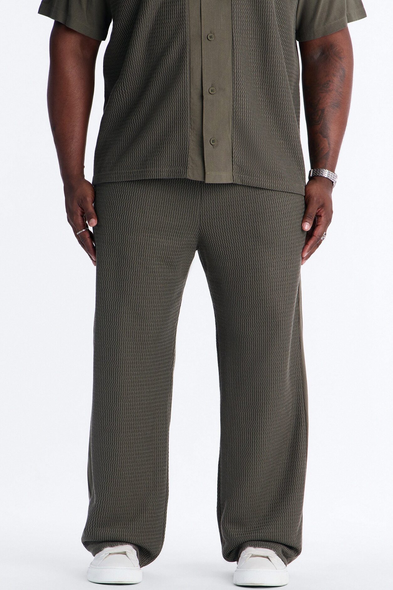 Slim Flare Brookfield Flow Pant - Olive