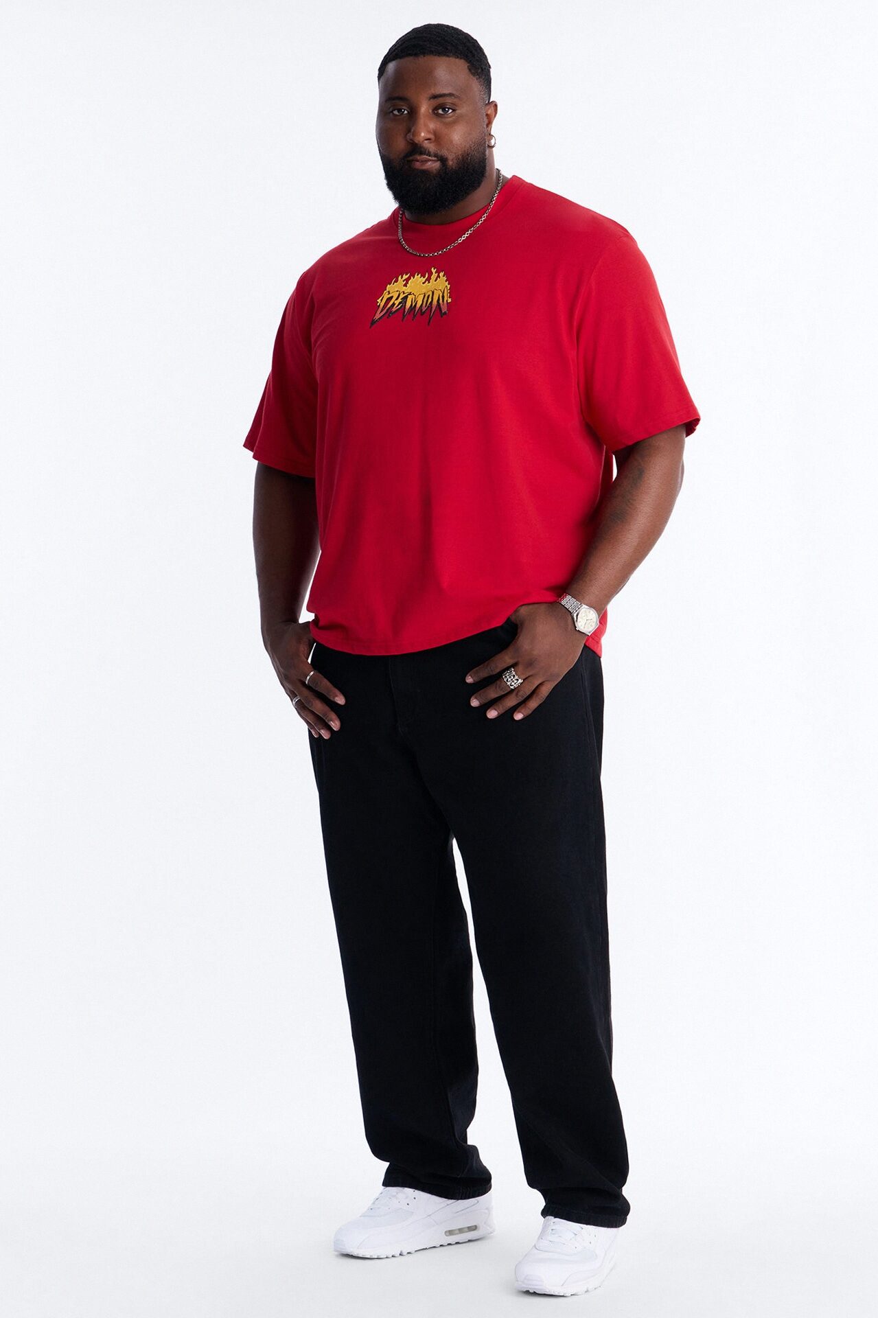 Dodge Demon Give Chase Short Sleeve Tee - Red