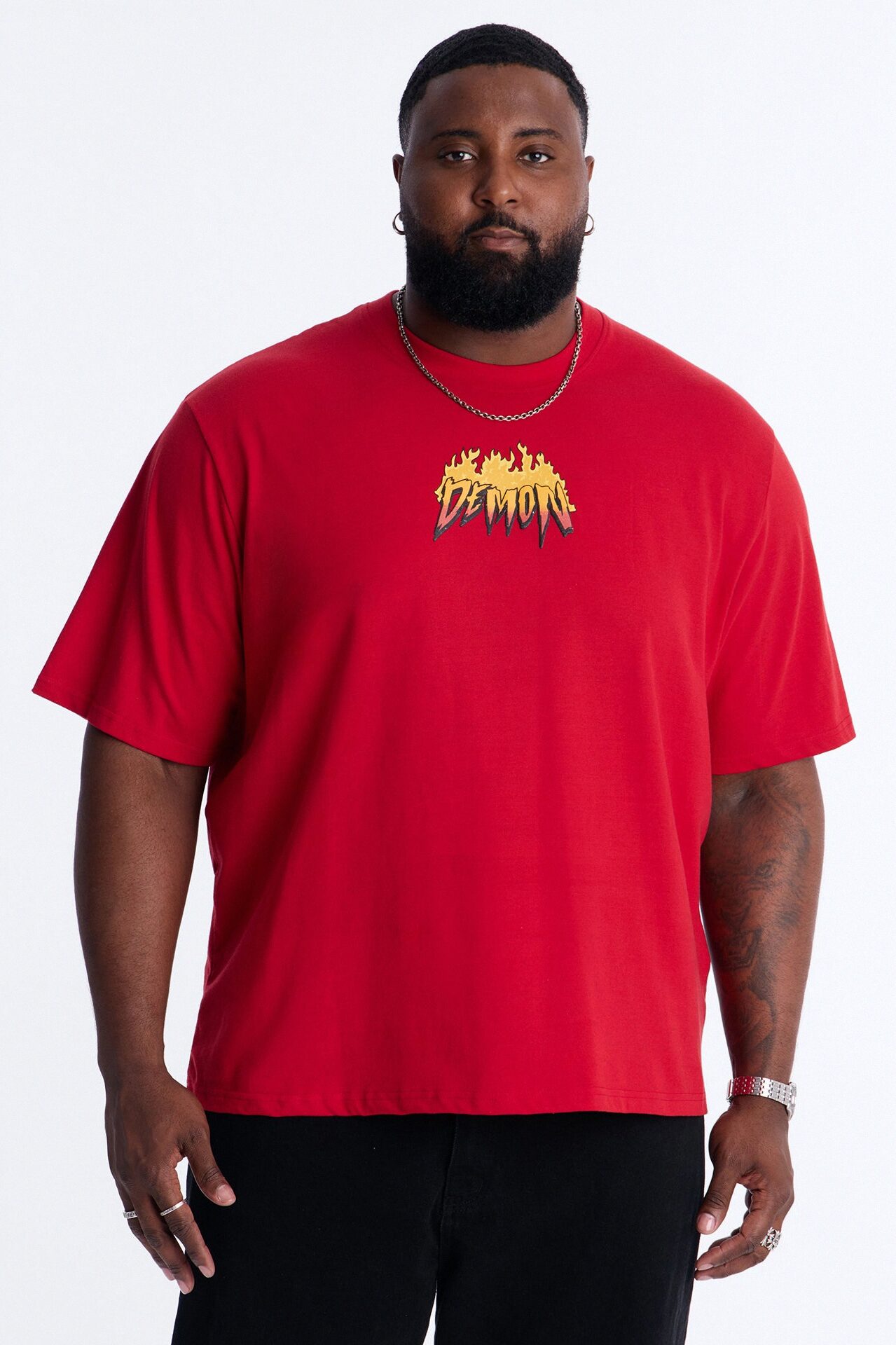 Dodge Demon Give Chase Short Sleeve Tee - Red